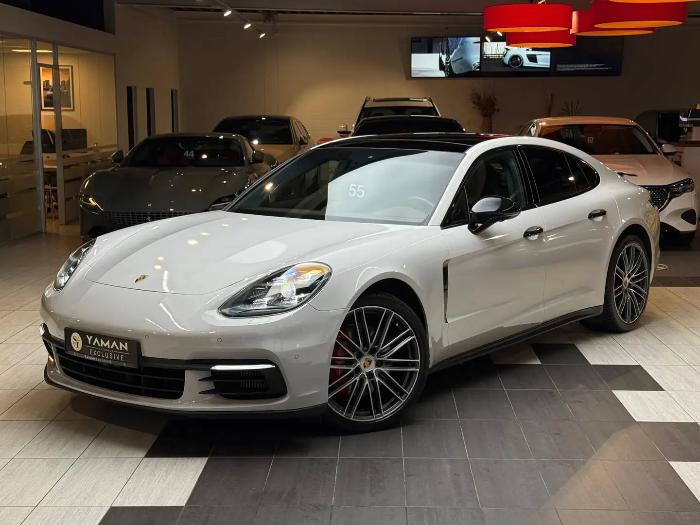 Porsche Panamera 4S V8 Diesel*Pano*Matrix*Luft*Chrono*21 Blau - 1