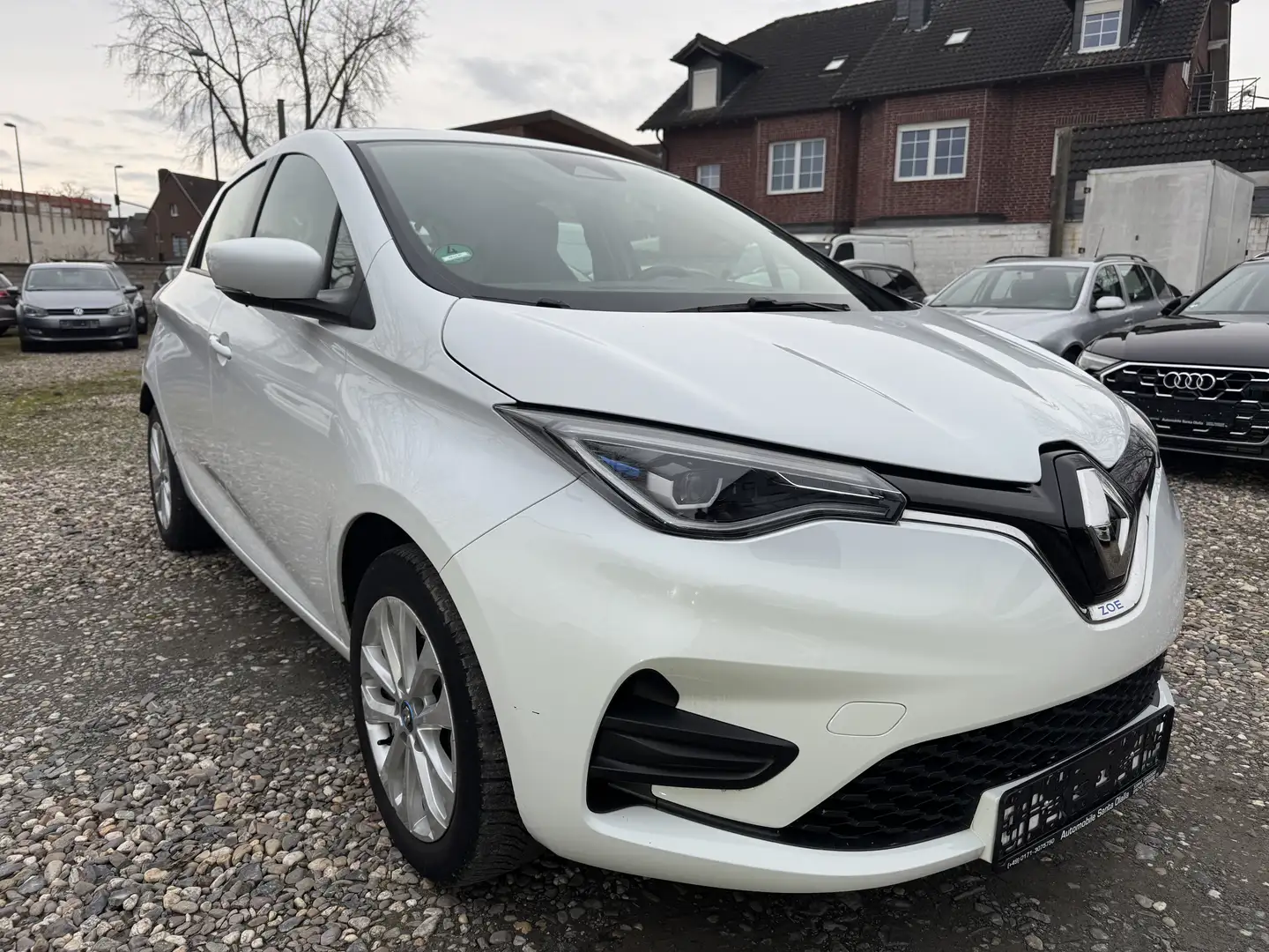 Renault ZOE ZE50 Experience .Spurhalte.Led Licht Akku Mietkauf Weiß - 1