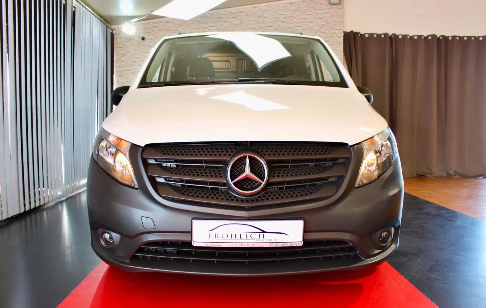 Mercedes-Benz Vito Kasten 114 CDI PRO FWD LANG 1HD·CAM·CARPLAY Blanc - 2