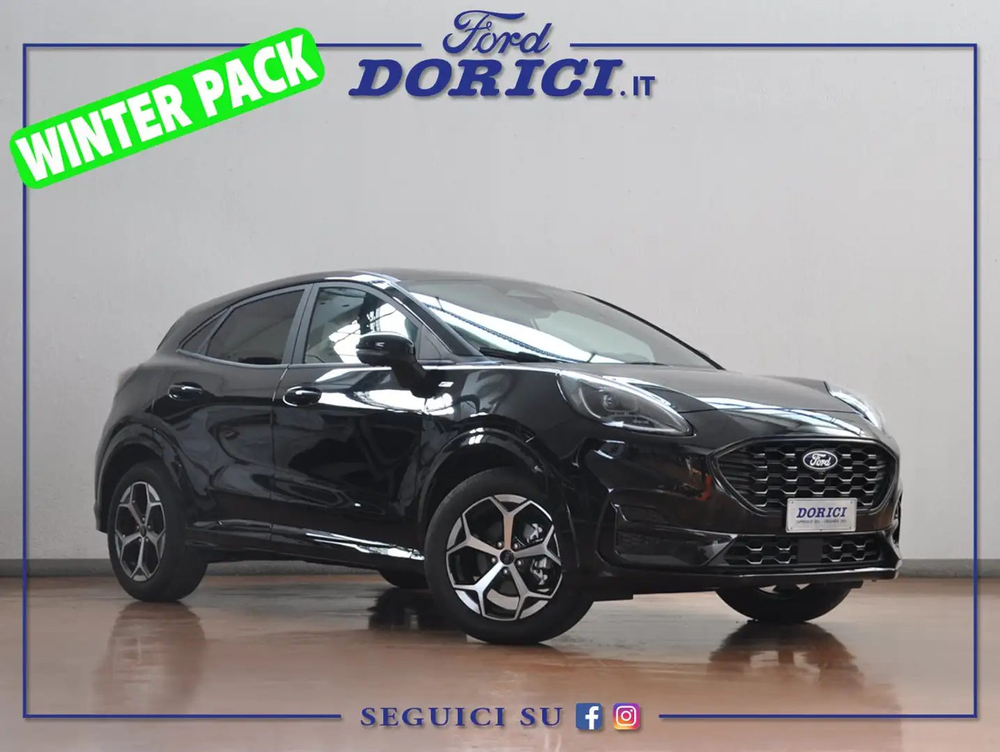 Ford Puma 1.0 Ecoboost Hybrid 125Cv ST-Line Чорний - 1
