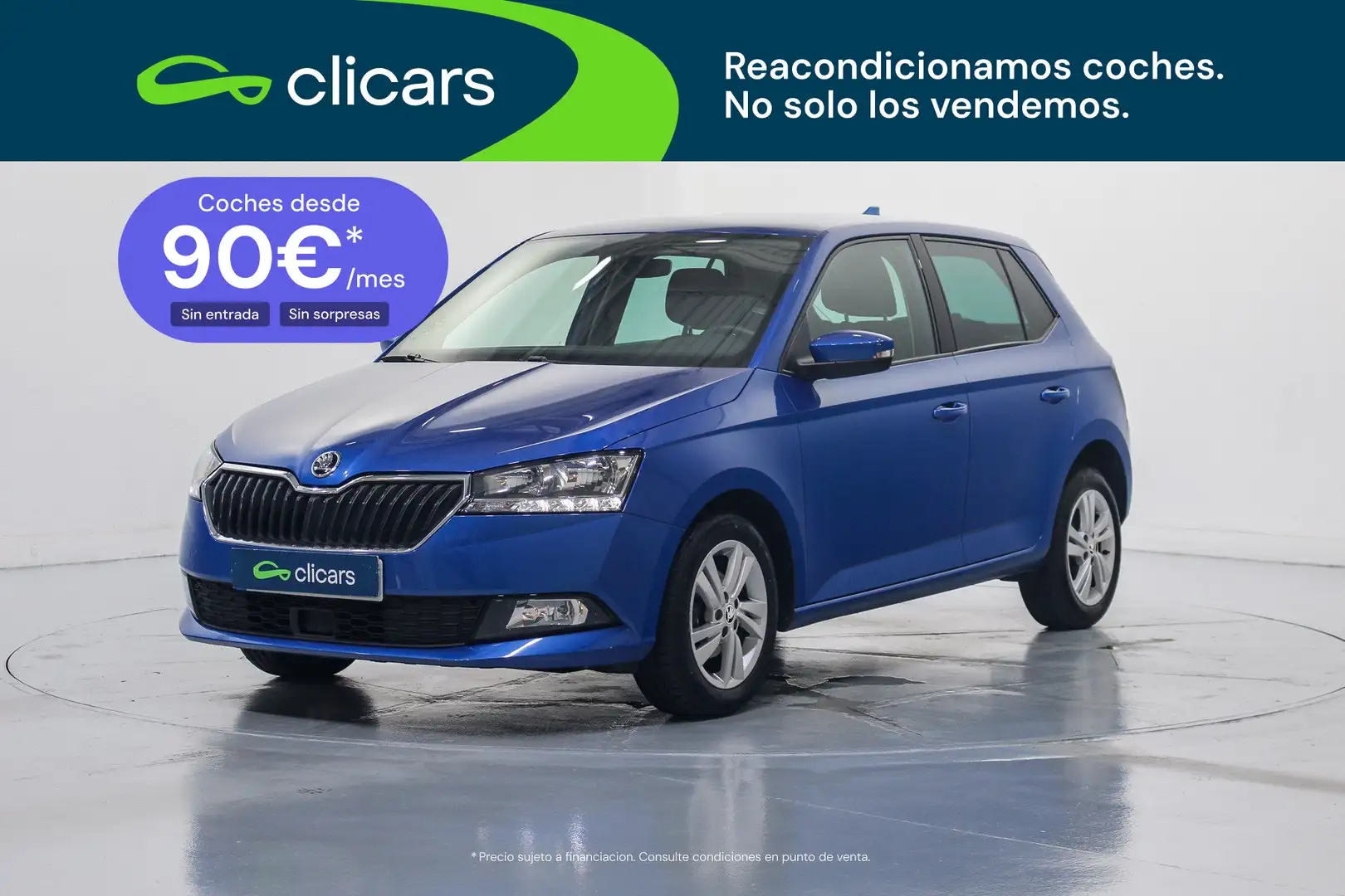 Skoda Fabia 1.0 TSI Ambition 70kW Azul - 1