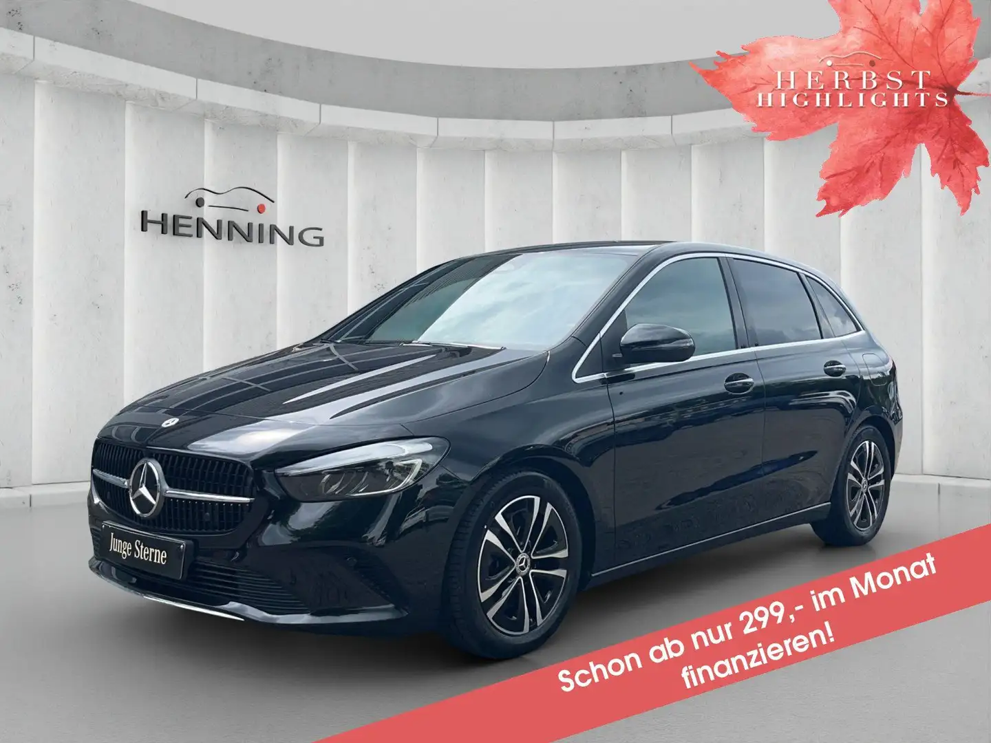 Mercedes-Benz B 220 d Progressive Advanced Totw. Kamera Winter Schwarz - 1