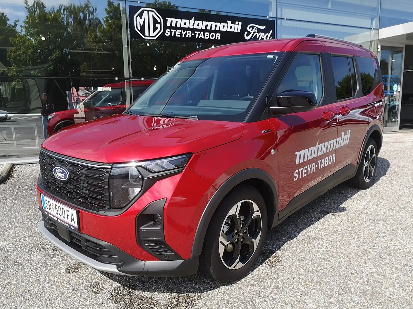 Ford Tourneo Courier 1,0 EcoBoost Active Aut. Rouge - 1