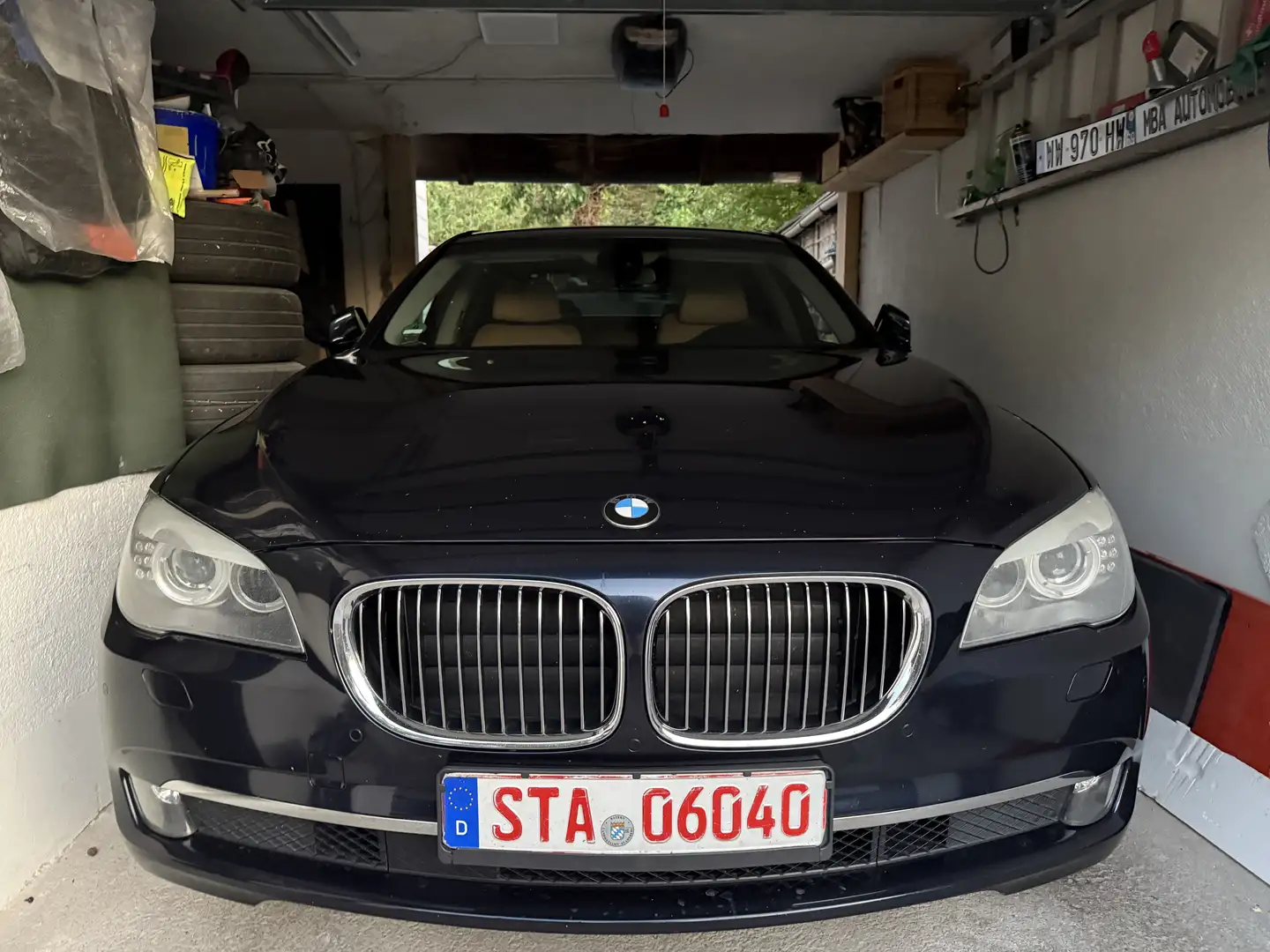 BMW 740 740d Lang LEDER NAVI 21 Zoll xenon uvm Bleu - 1