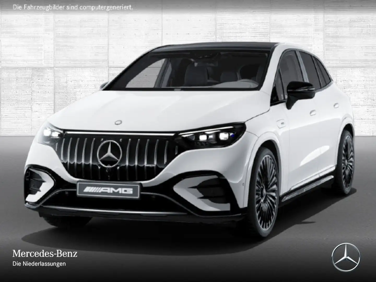 Mercedes-Benz EQE 43 4M NIGHT+PANO+BURMESTER+SITZKLIMA+TV Blanc - 2