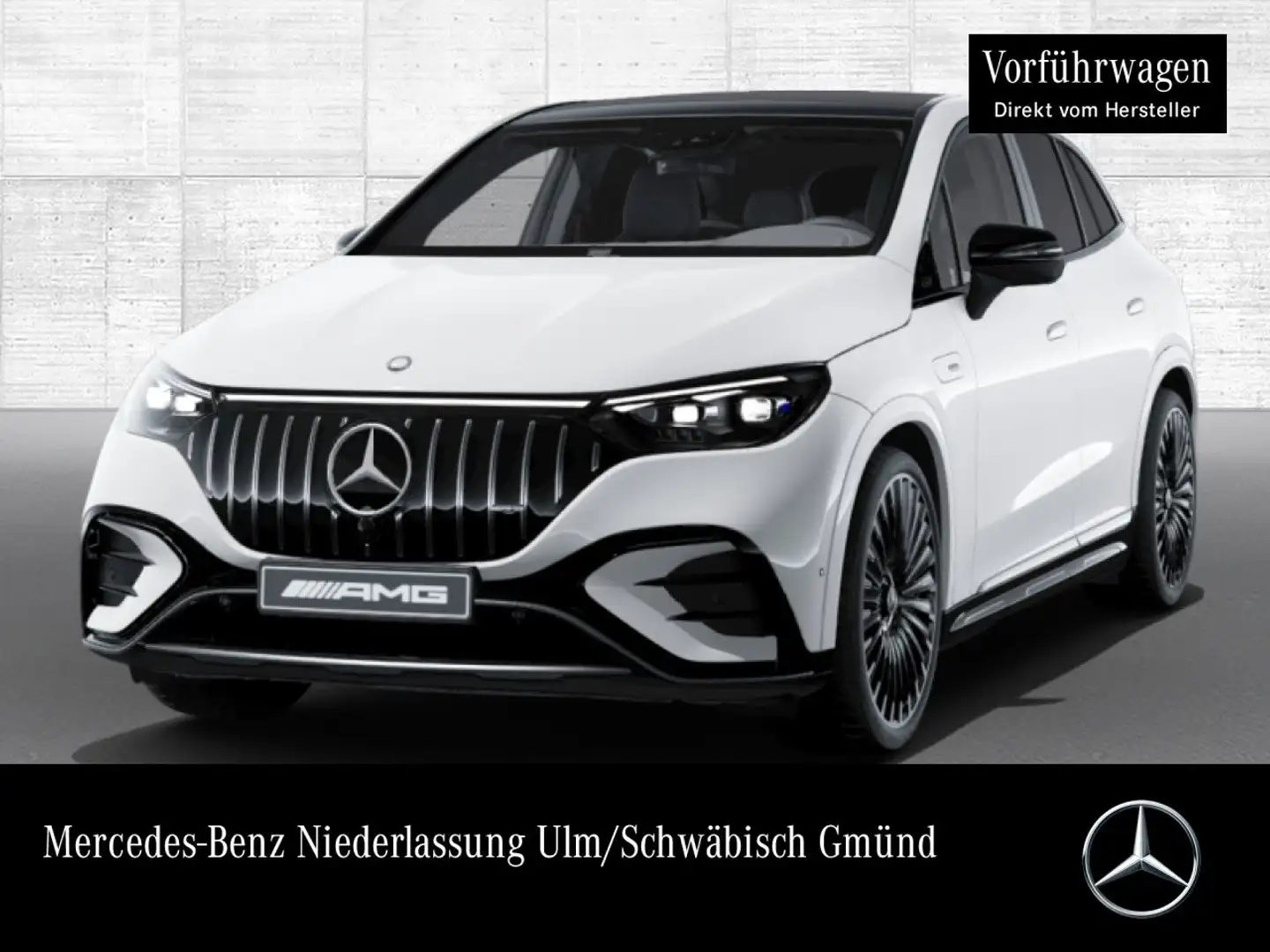 Mercedes-Benz EQE 43 4M NIGHT+PANO+BURMESTER+SITZKLIMA+TV Weiß - 1