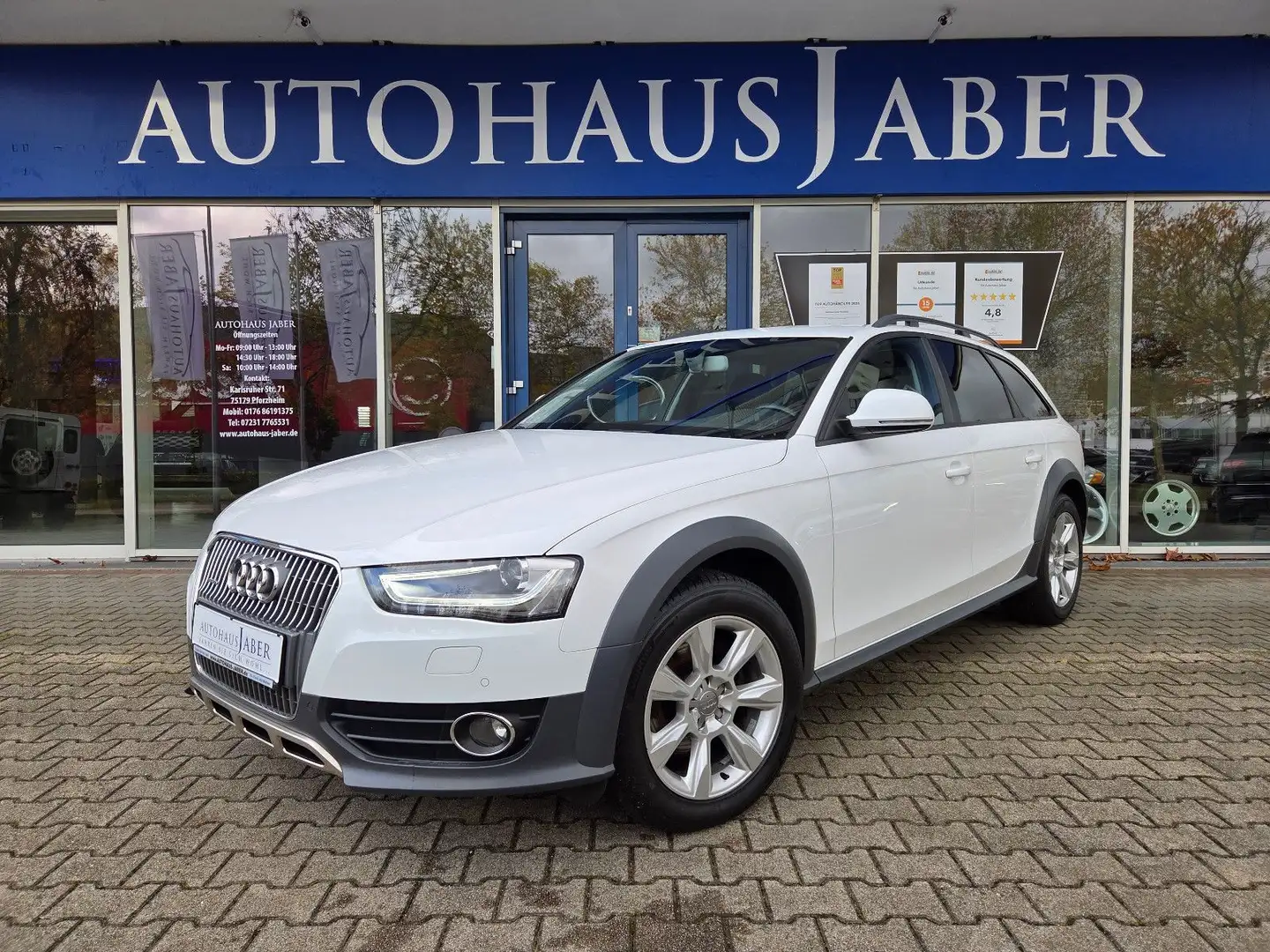Audi A4 allroad quattro 8xALU 2.HD SHZ XENON PDC Blanc - 1