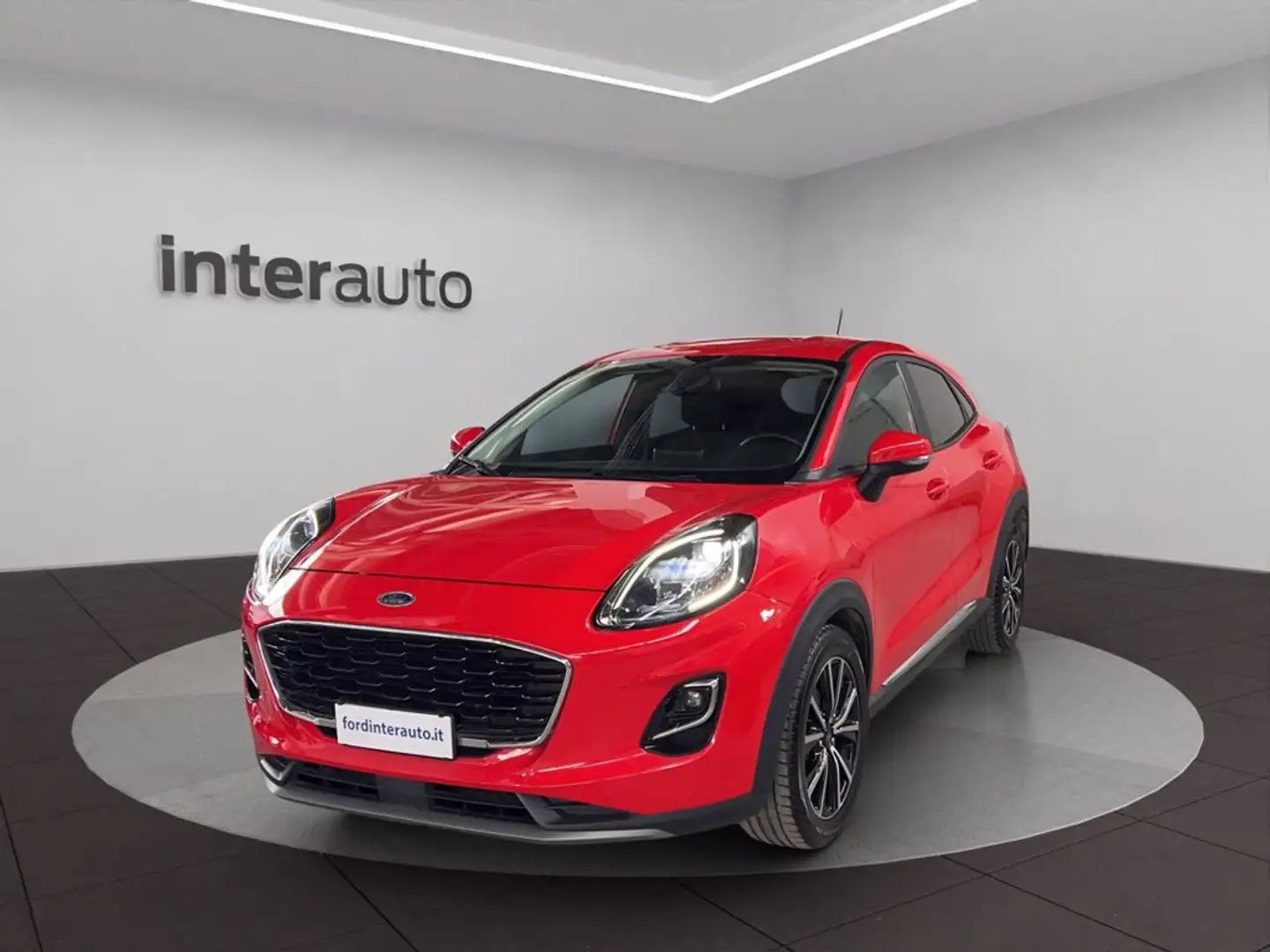 Ford Puma 1.0 EcoBoost Hybrid 125 CV S&S Titanium Rosso - 1