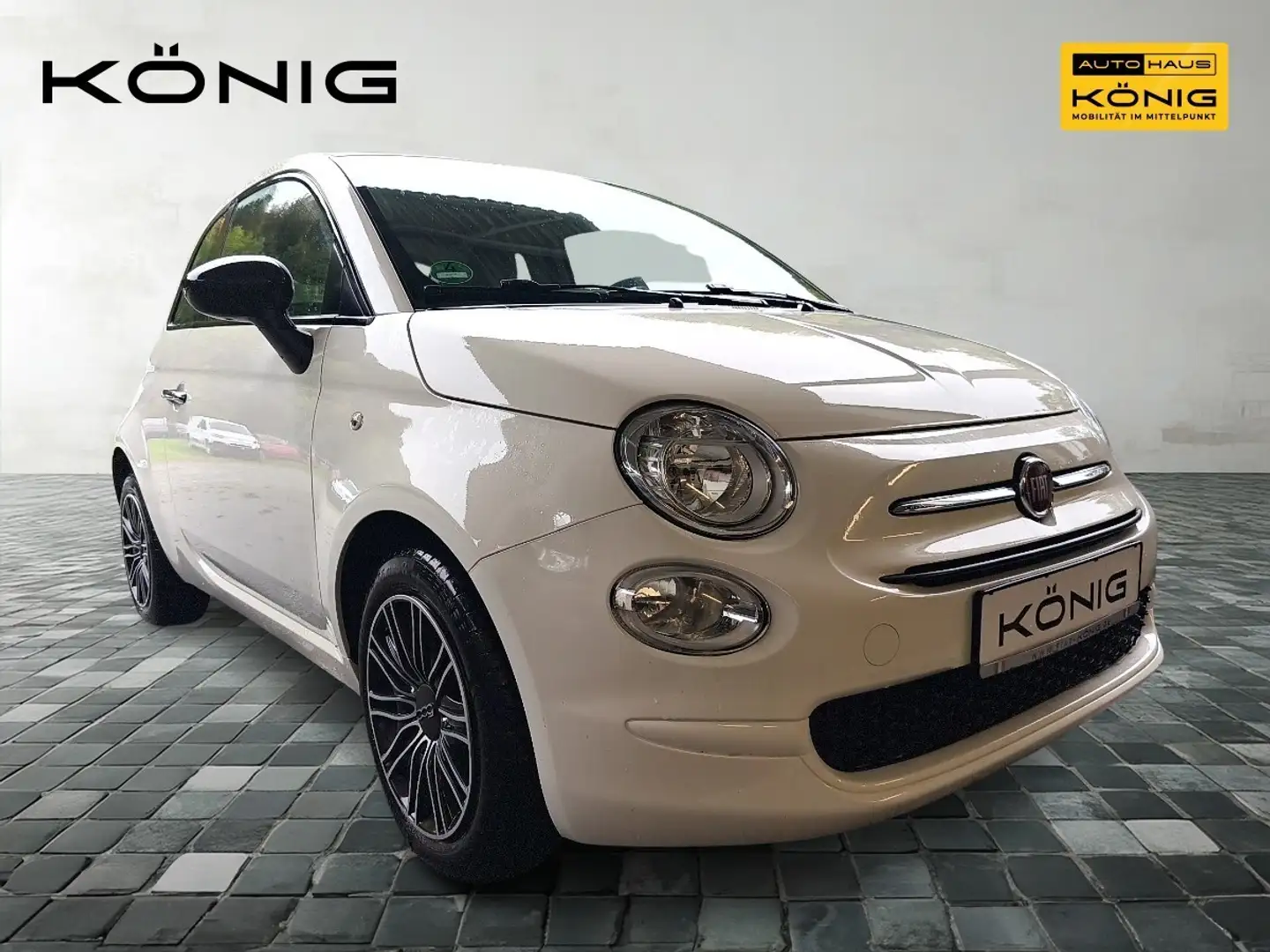 Fiat 500 Weiß - 2