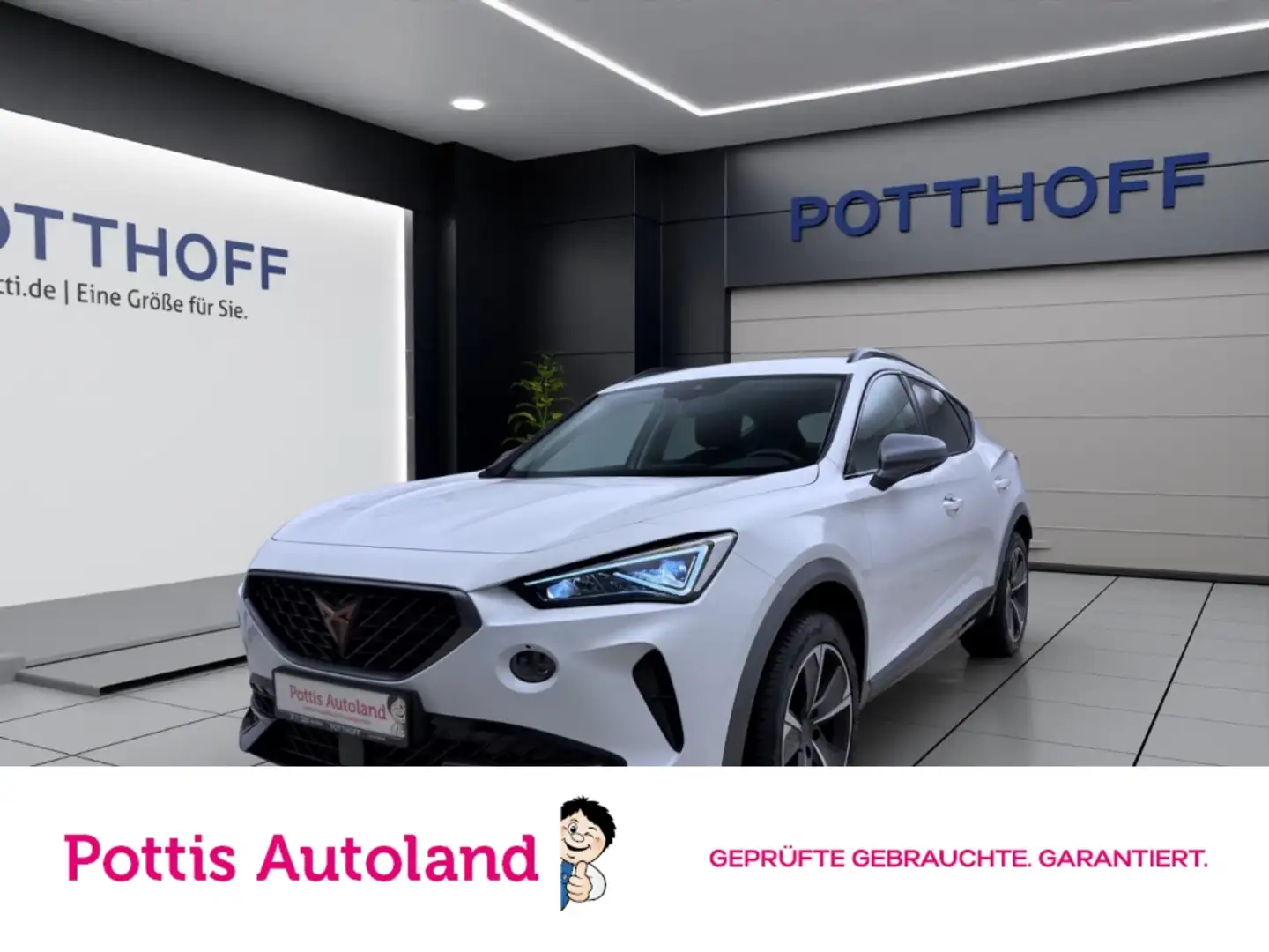 CUPRA Formentor 1.5 TSI AHK NAVI PDC SITZHZG KLIMA Weiß - 1