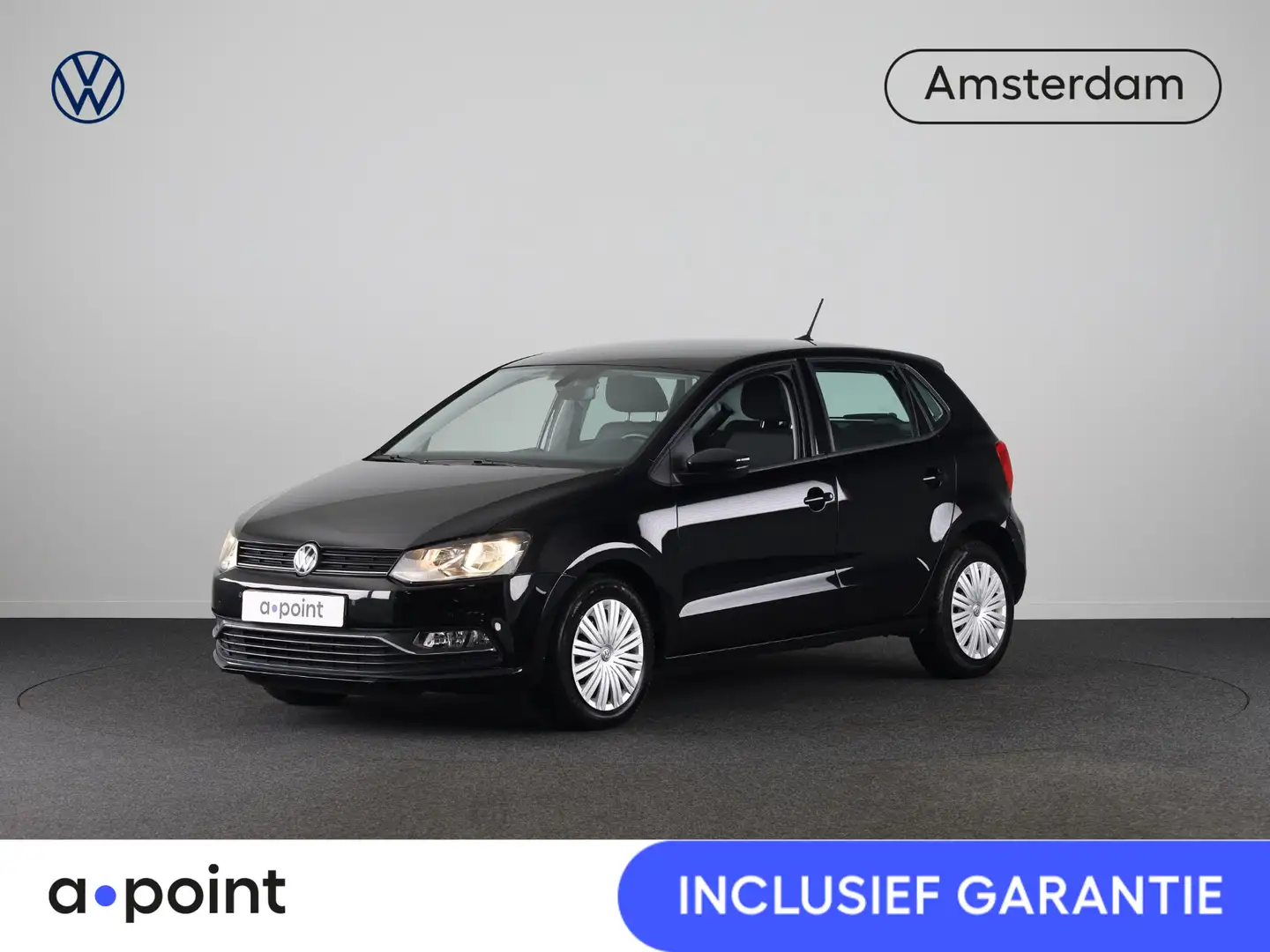 Volkswagen Polo 1.2 TSI Comfortline Connected Series 90PK | Automa Zwart - 1