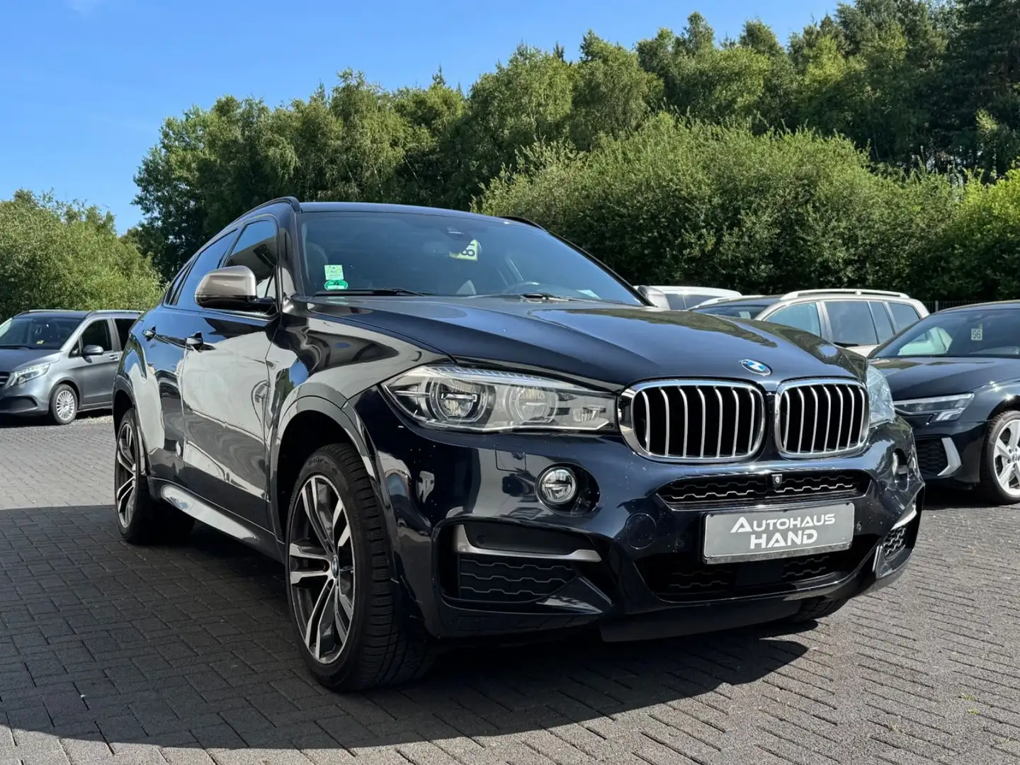 BMW X6 M *Head Up*S-Dach*Leder*Navi Синій - 1