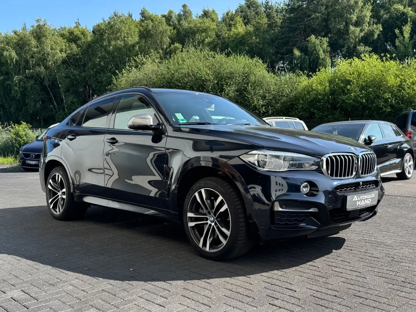 BMW X6 M *Head Up*S-Dach*Leder*Navi Синій - 2