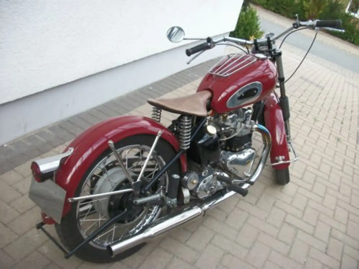 Triumph Tiger 100 Rot - 2