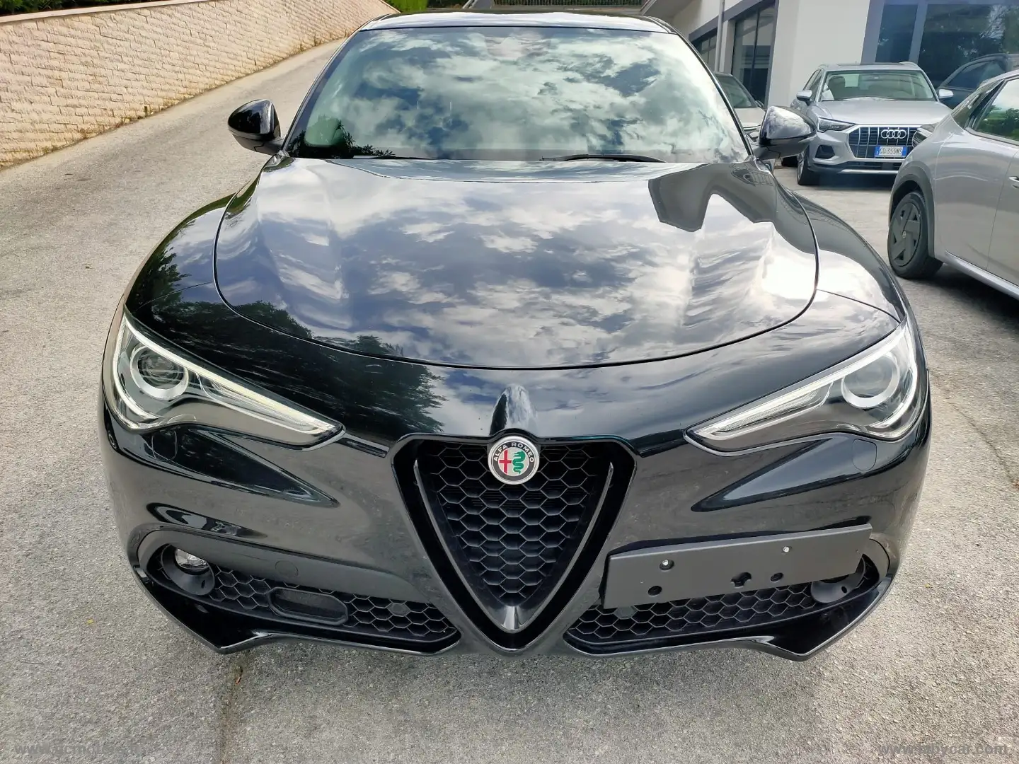 Alfa Romeo Stelvio 2.2 T.diesel 190CV AT8 Q4 Sprint Nero - 2