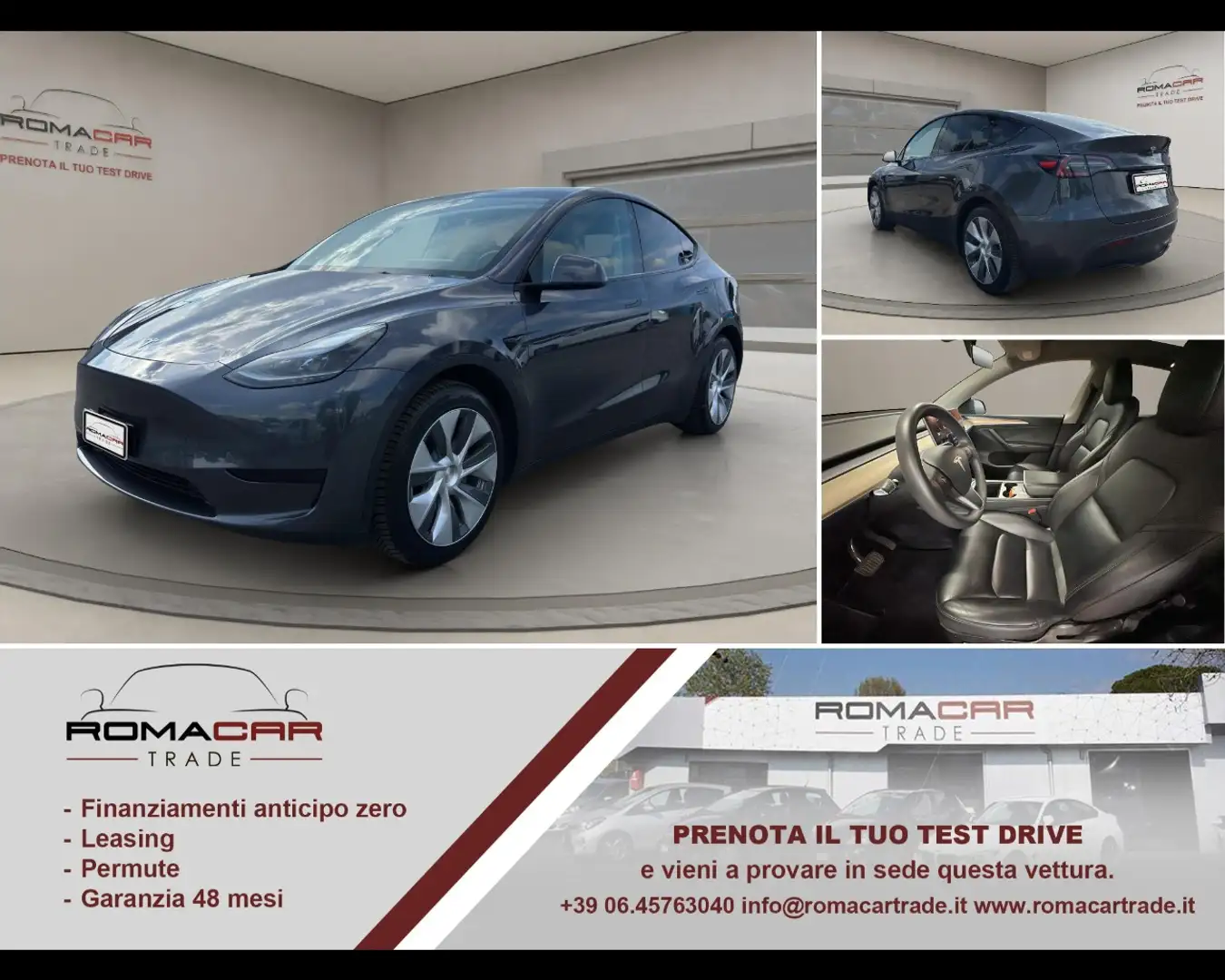 Tesla Model S - Model Y RWD Gris - 1
