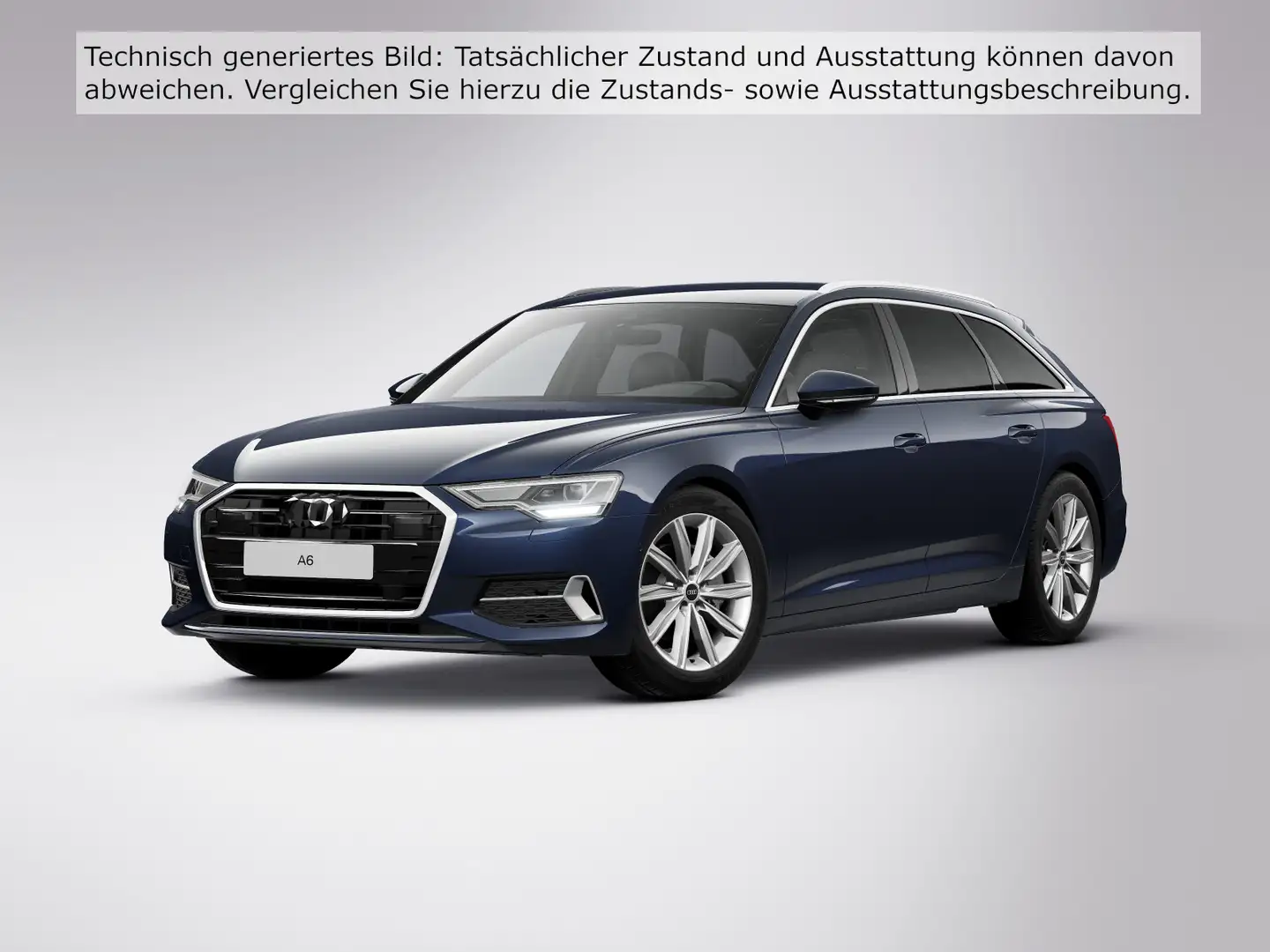 Audi A6 Sport 40 TDI S tr. LEDER LED NAVI RFK Blau - 2