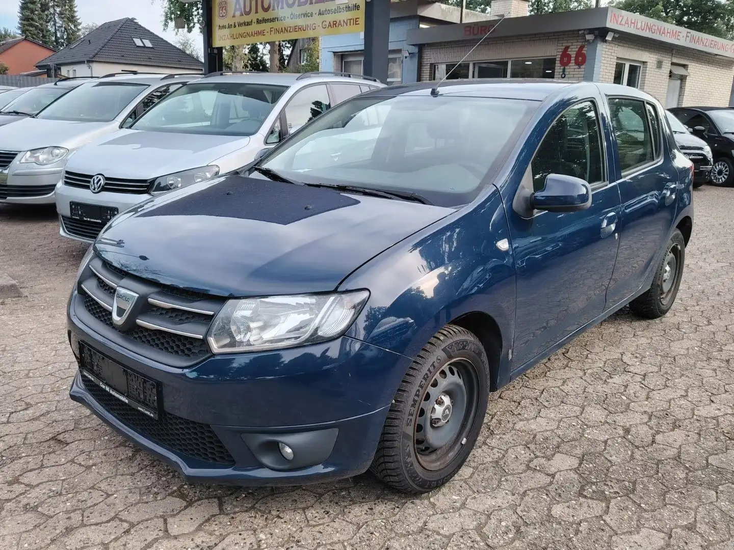 Dacia Sandero II Laureate / Navi / 1. Hand / Blau - 1