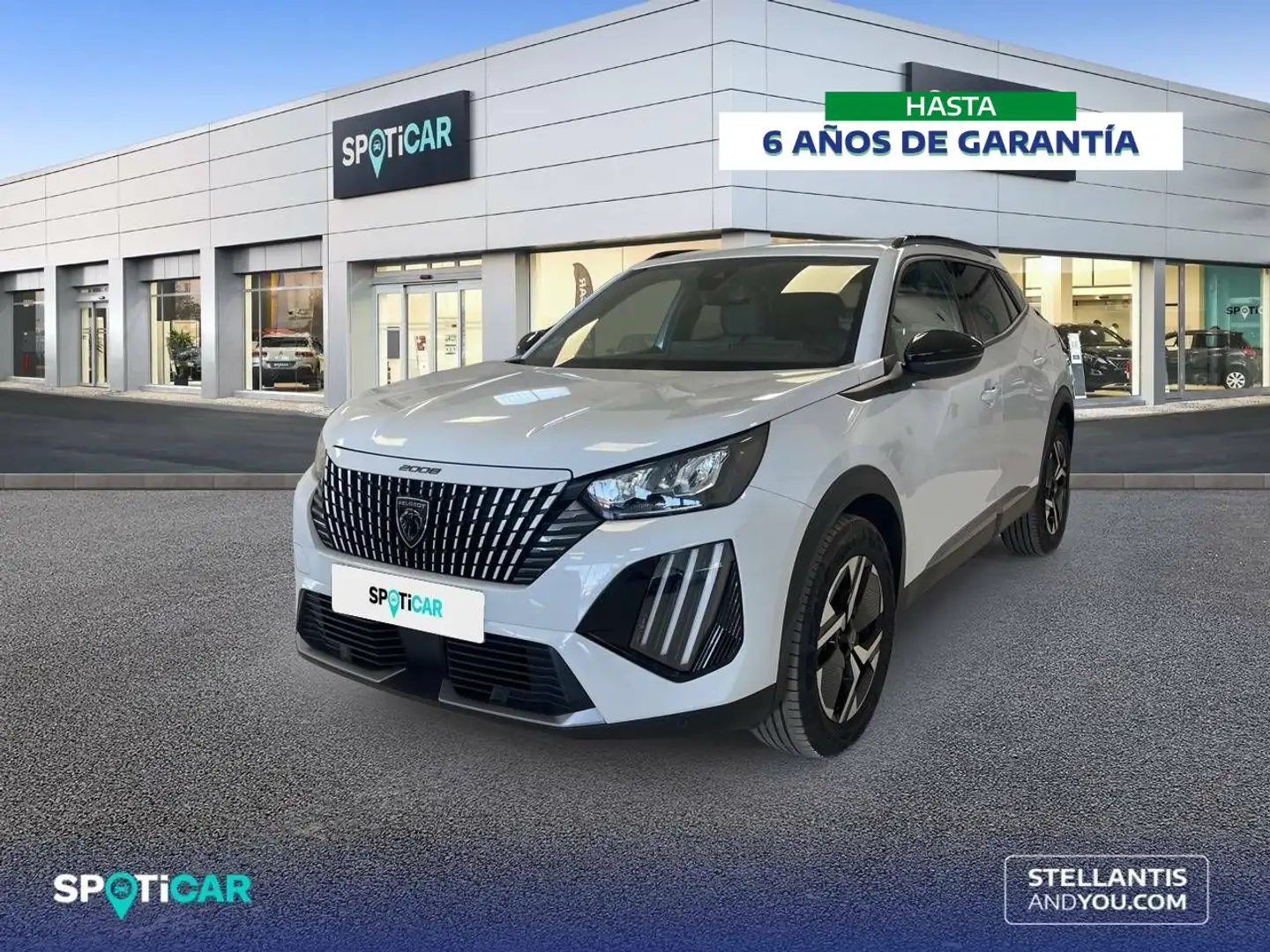 Peugeot 2008 1.2 PureTech S&S Allure EAT8 130 Wit - 1