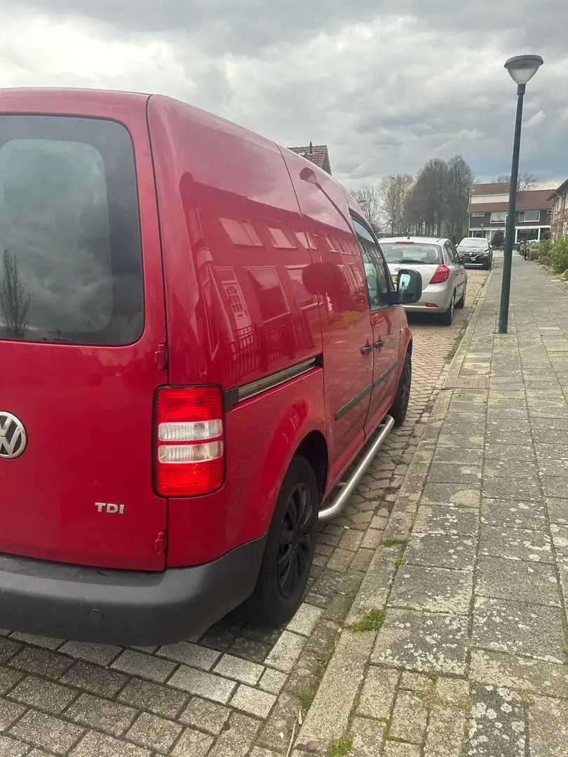 Volkswagen Caddy 1.6 TDI Rood - 2