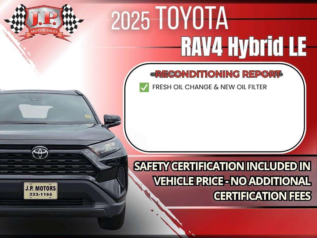 2025 Toyota RAV4 LE Apple CarPlay & Android Auto  Built-In Wi-Fi H — снимка 1