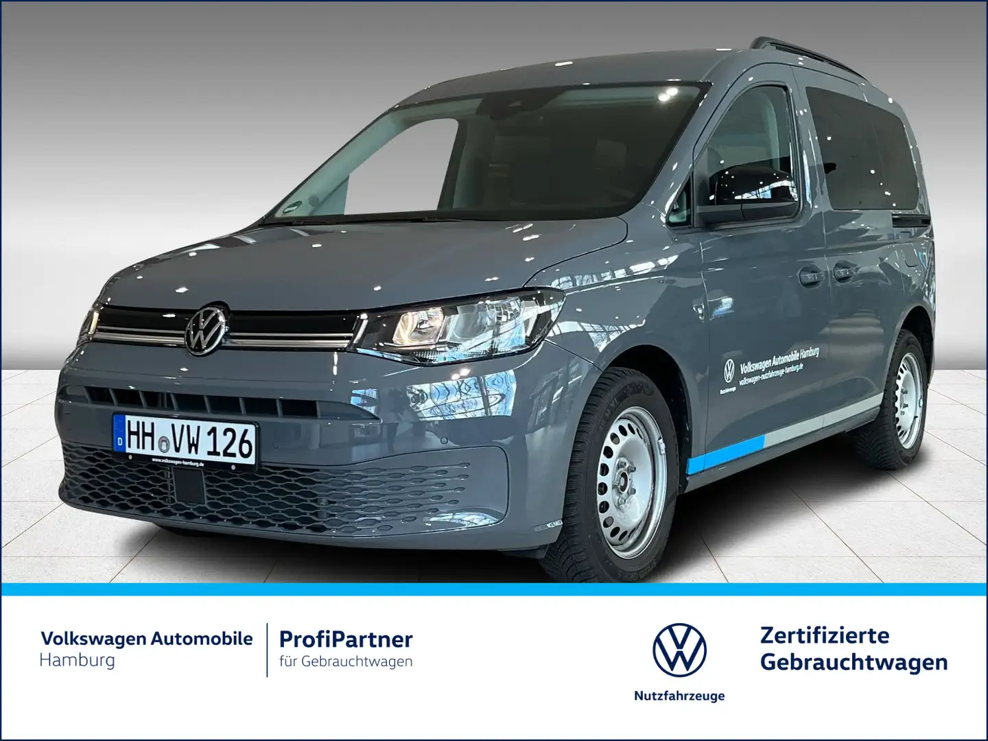 Volkswagen Caddy 1.5 TSI Life DSG Navi Rear View Grau - 1