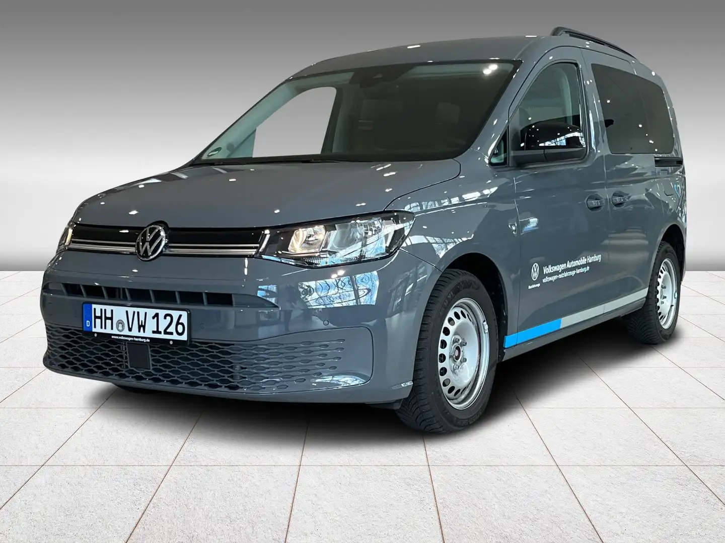 Volkswagen Caddy 1.5 TSI Life DSG Navi Rear View Grau - 2