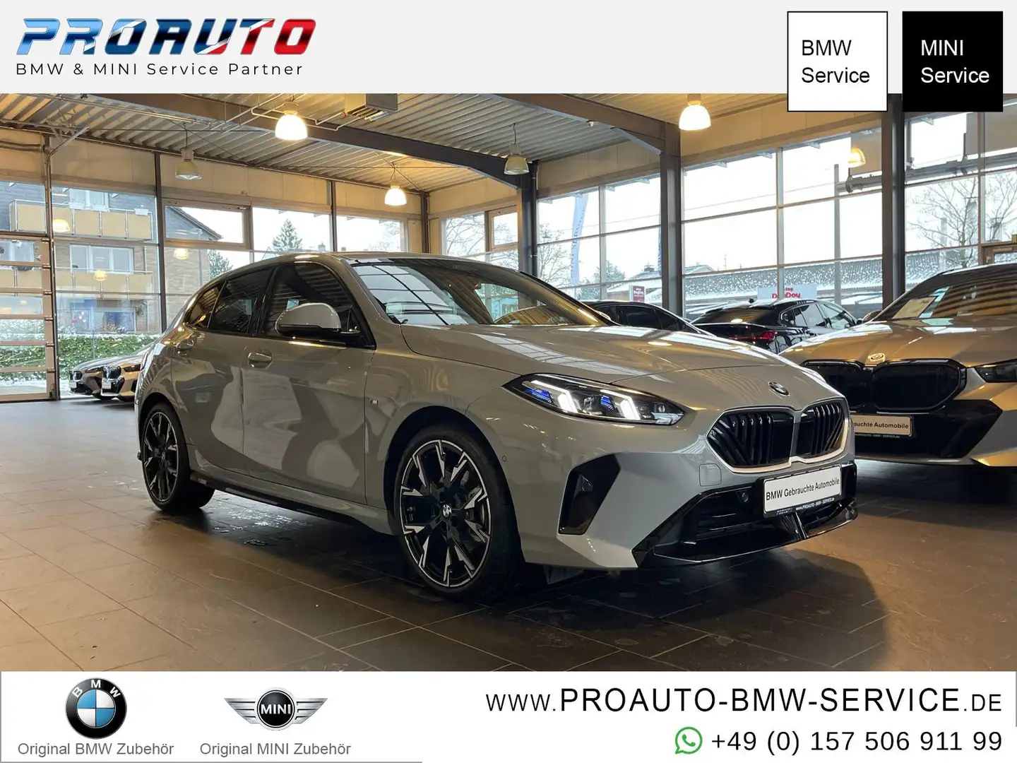 BMW 120 i M Sport PANO/Dr.As+/19" Grau - 1