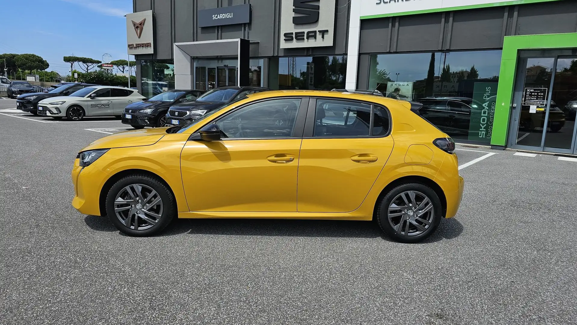 Peugeot 208 PureTech 100 Stop&Start 5 porte Allure Jaune - 2
