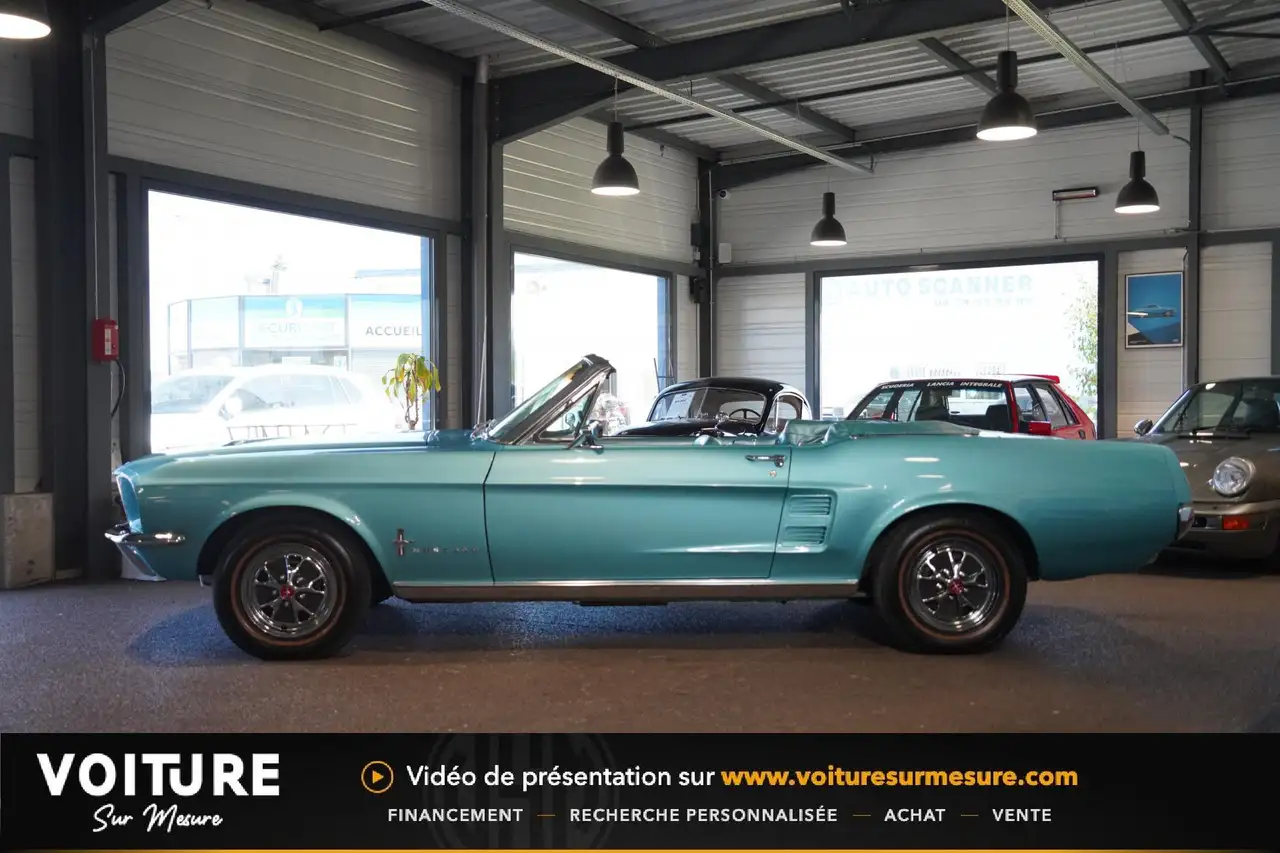 Ford Mustang Cabriolet 289 CI V8 - AQUA BLUE - MARTI REPORT - MATCHING, foto 5