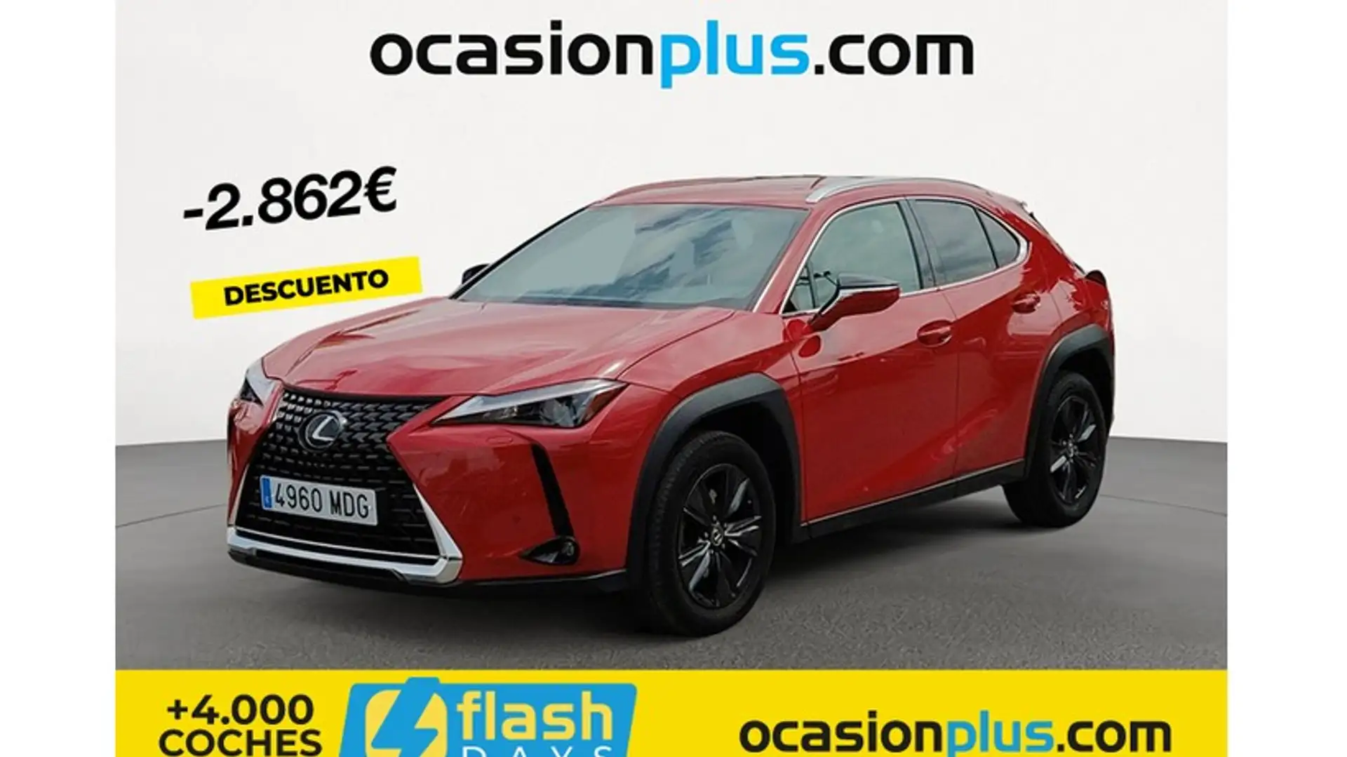 Lexus UX 250h Business 2WD Rojo - 1