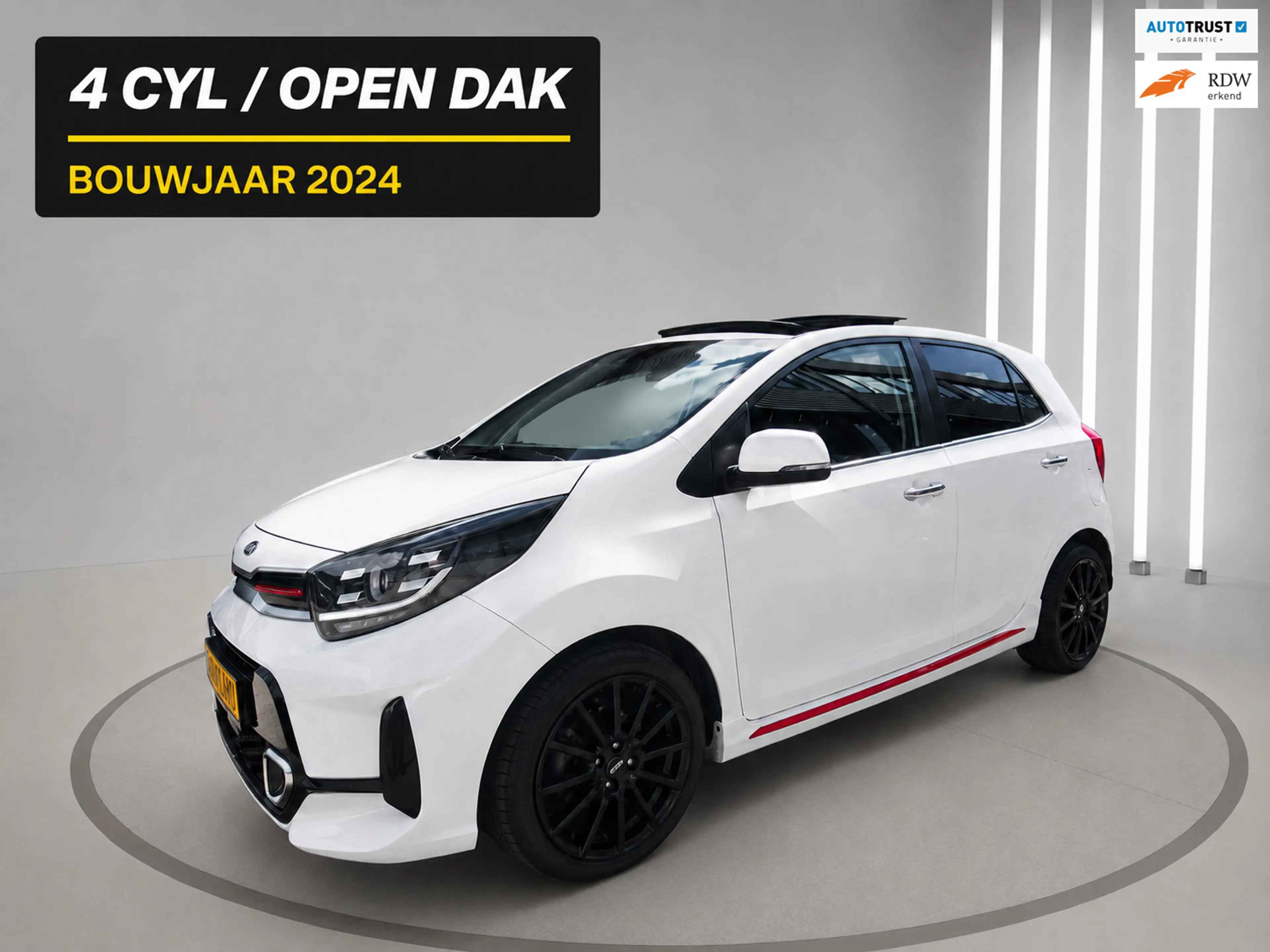 Kia Picanto GT-line open dak 4 cylinder
