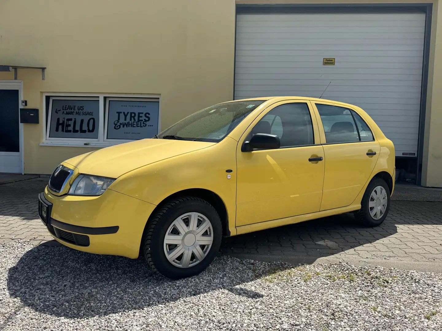 Skoda Fabia Classic 1,9 SDI, Klima *** Jaune - 1