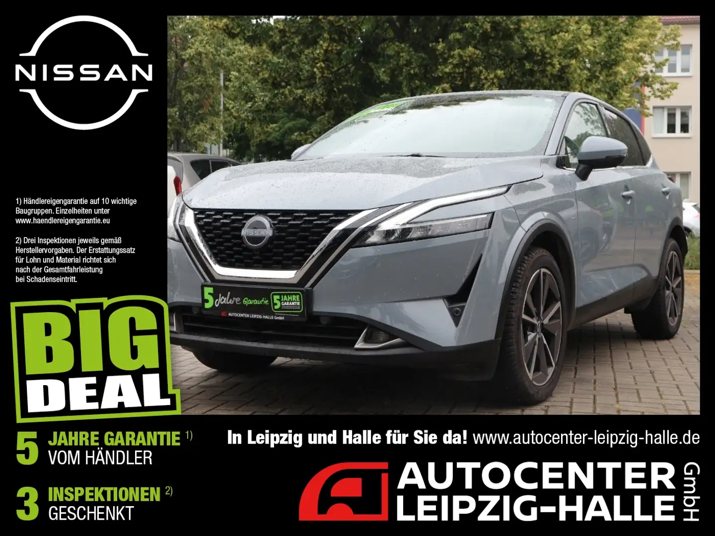 Nissan Qashqai 1.3 DIG-T MHEV Tekna ProPilot 360° LM Grau - 1
