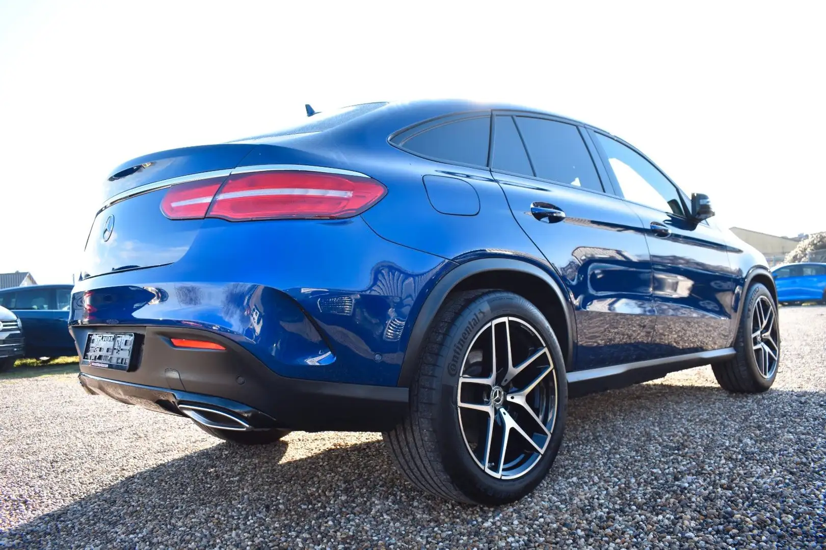 Mercedes-Benz GLE 400 Coupe 4Matic Night AMG Panor 1 Hand H&K Albastru - 2