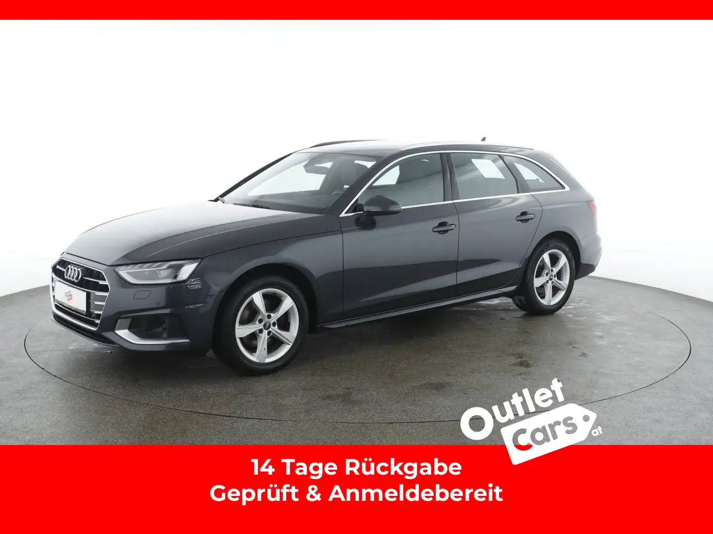 Audi A4 Avant 35 2.0 TFSI advanced LED+LEDER+NAVI+RFK Grau - 1