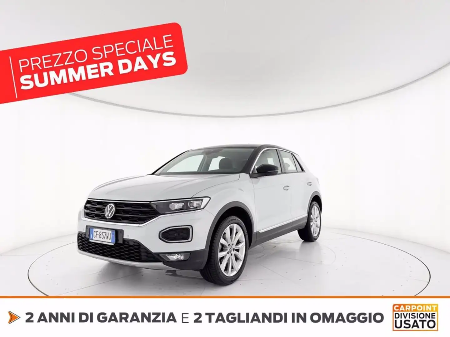 Volkswagen T-Roc 1.5 tsi sport dsg Grigio - 1