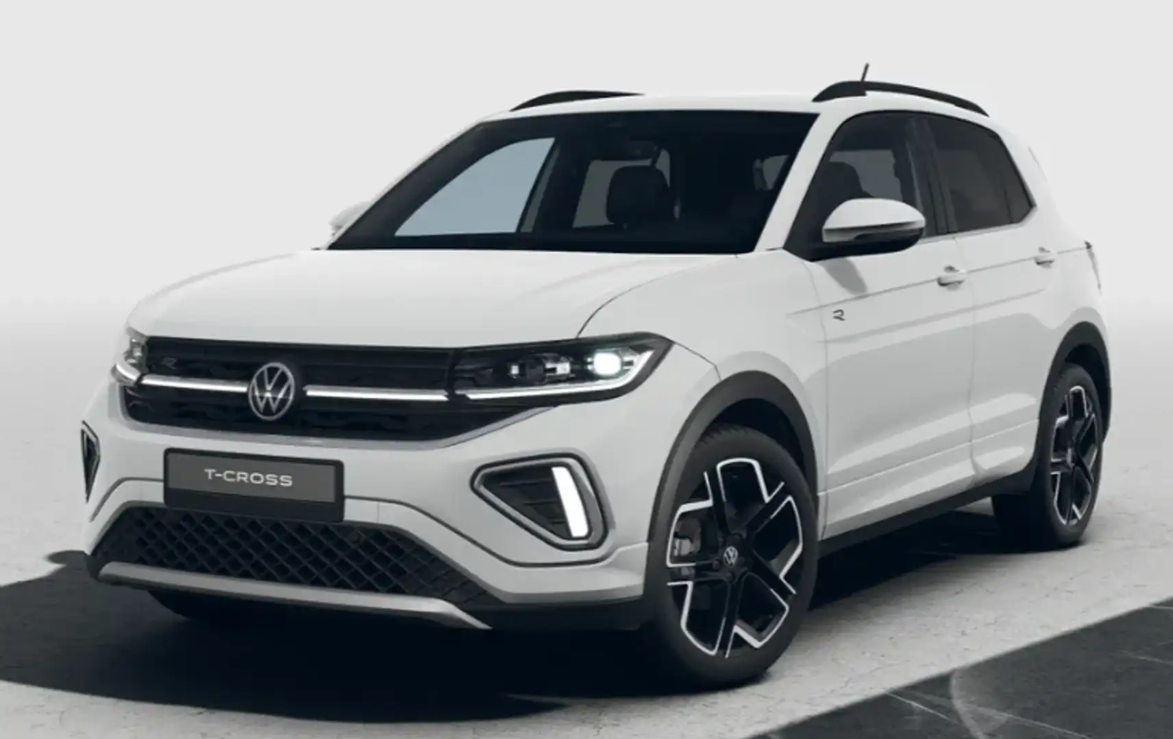 Volkswagen T-Cross 1.0 TSI 115 CV DSG R-Line Plus Bianco - 1