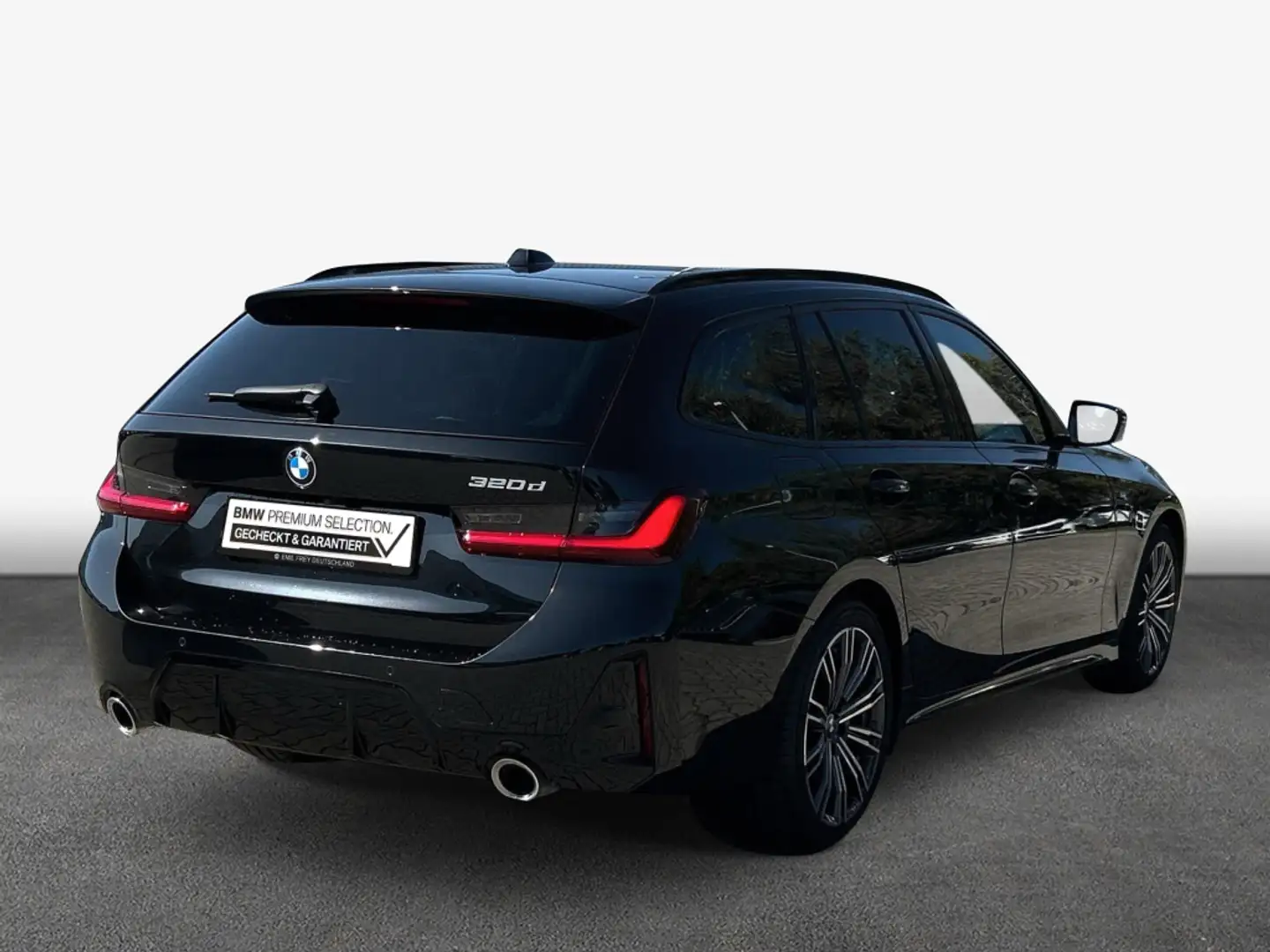 BMW 320 d Touring Aut. Schwarz - 2