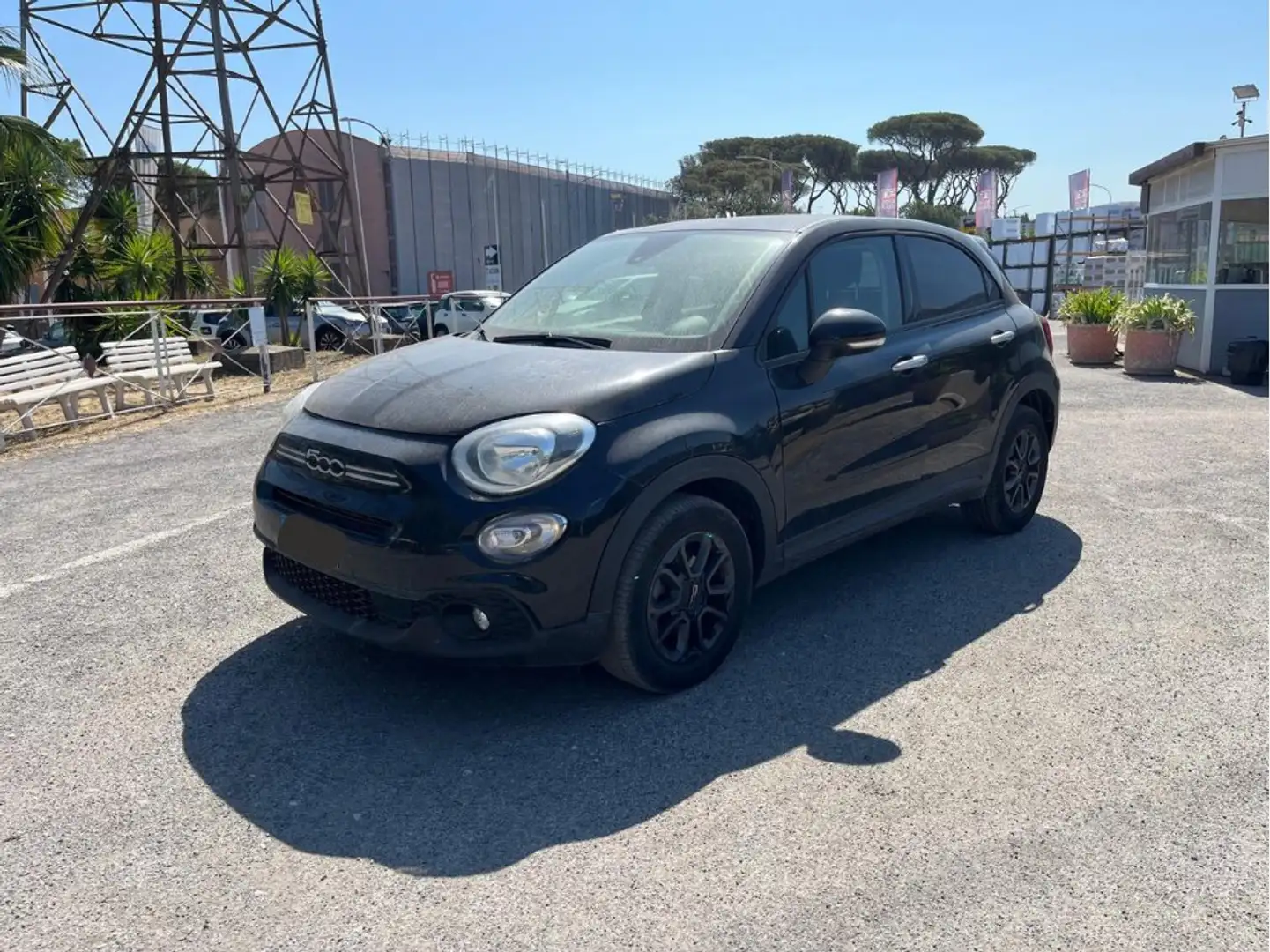 Fiat 500X 500X 2022 1.0 t3 Club 120cv Noir - 1