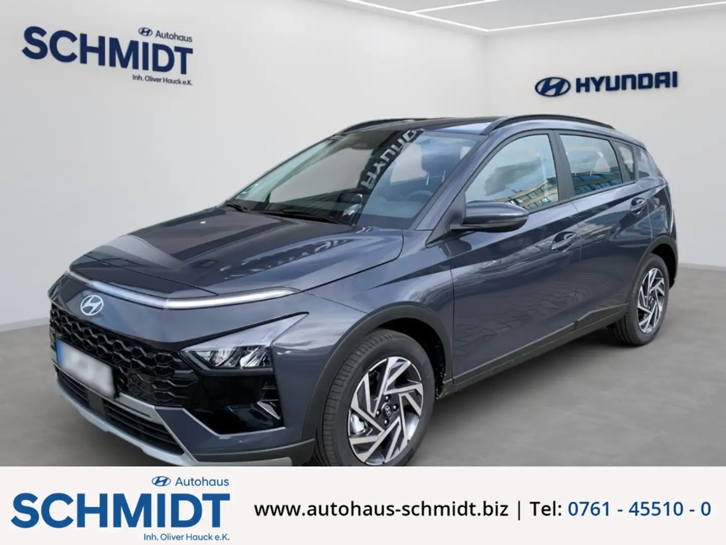 Hyundai BAYON Trend 2WD !AKTION! 1.0 T-GDI DCT Navi LED Rückfahr Grau - 1