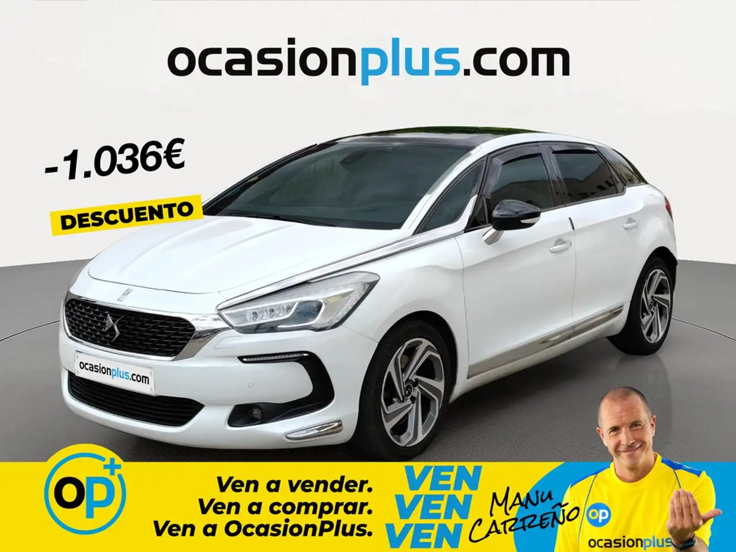 DS Automobiles DS 5 2.0BlueHDi S&S Style 150 Blanco - 1