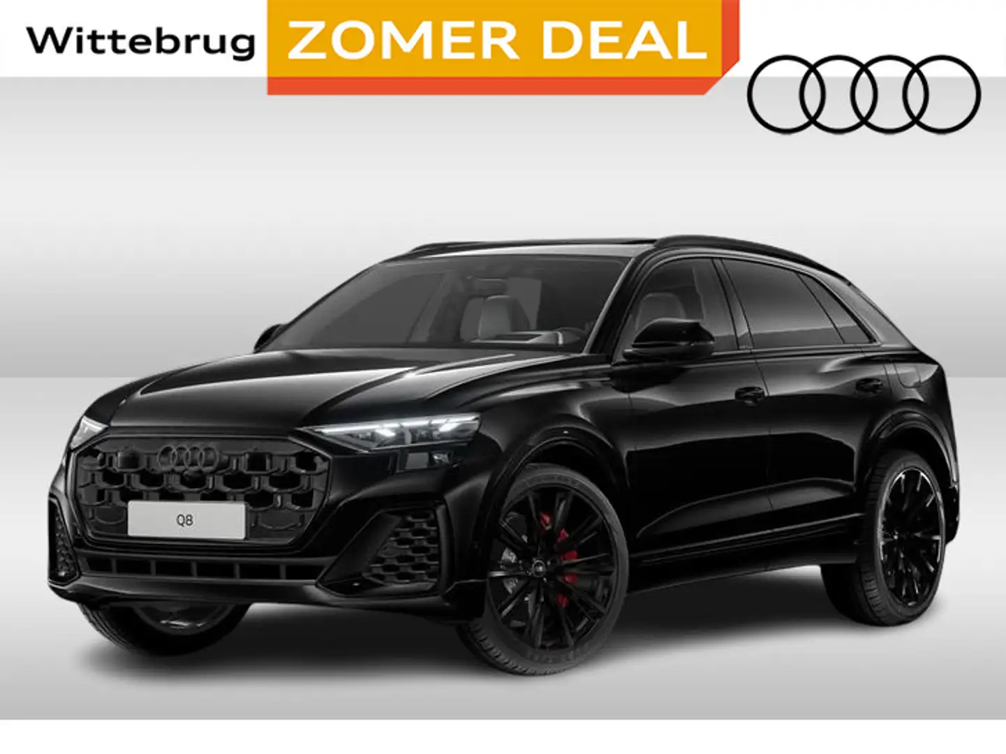 Audi Q8 55 TFSI e 394pk quattro tiptronic Pro Line S Zwart - 1