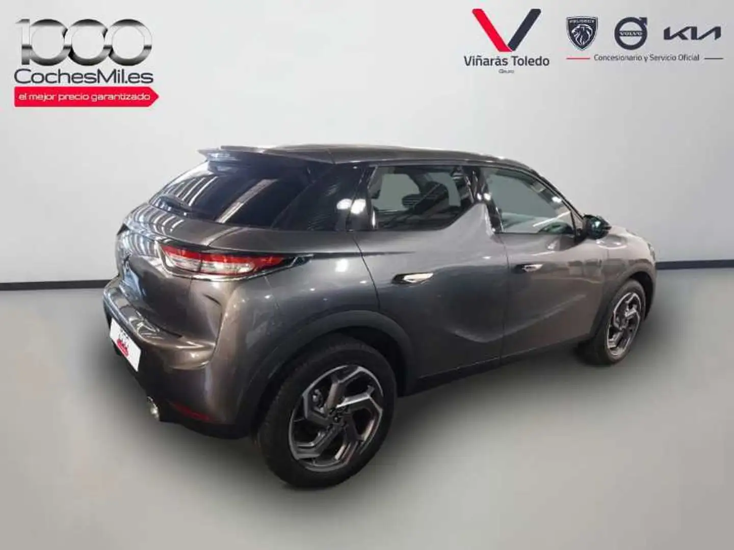 DS Automobiles DS 3 Crossback Puretech Grand Chic 155 EAT8 Gris - 2