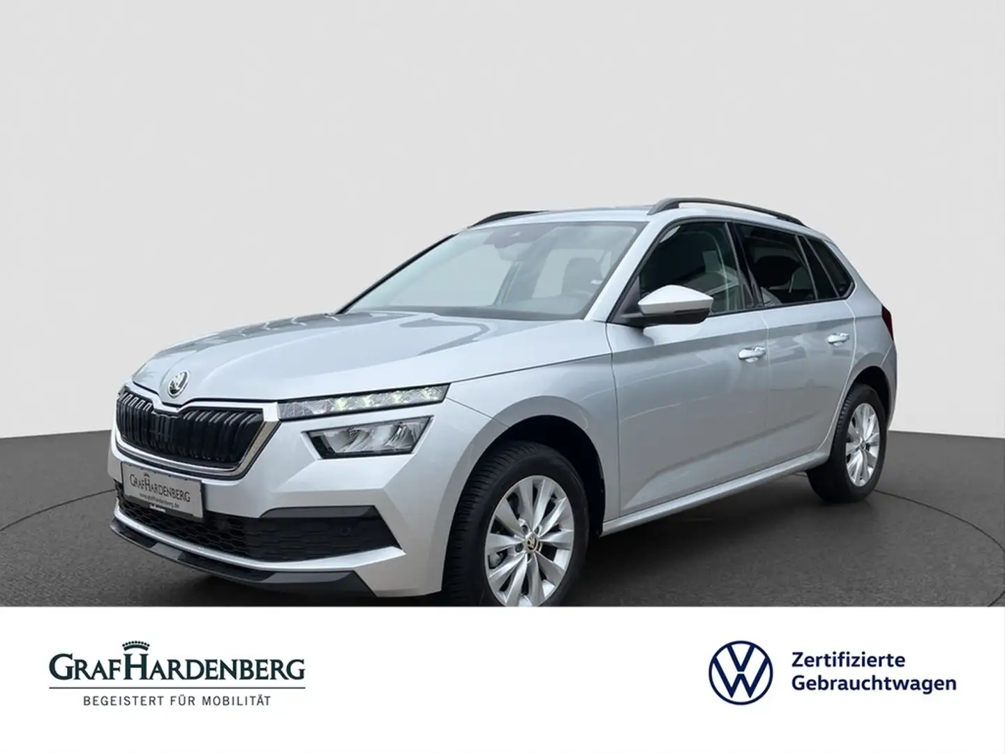 Skoda Kamiq Ambition 1.0 TSI DSG LED AHK Argent - 1