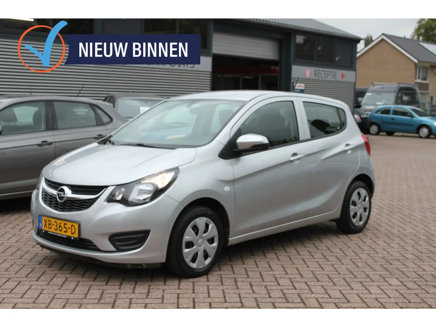 Opel Karl 1.0 ecoFLEX Edition, airco, lage km stand. Gris - 1
