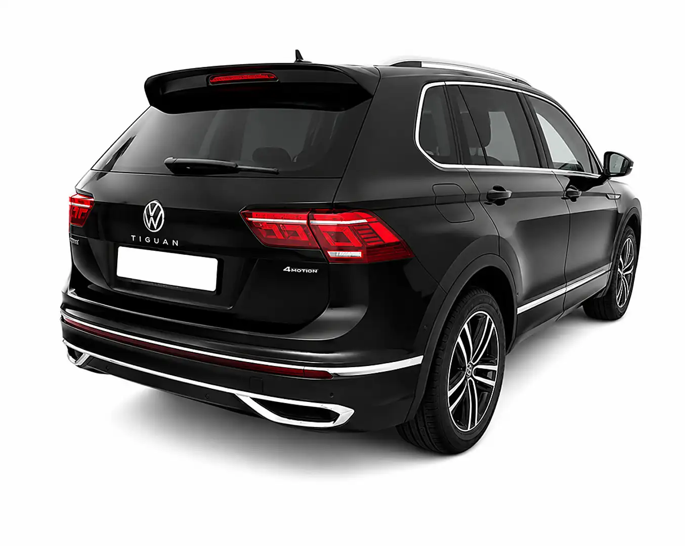 Volkswagen Tiguan Allspace Tiguan 2,0 TDI DSG 4Motion Allspace+AHK+NAVI+LED+ Schwarz - 2
