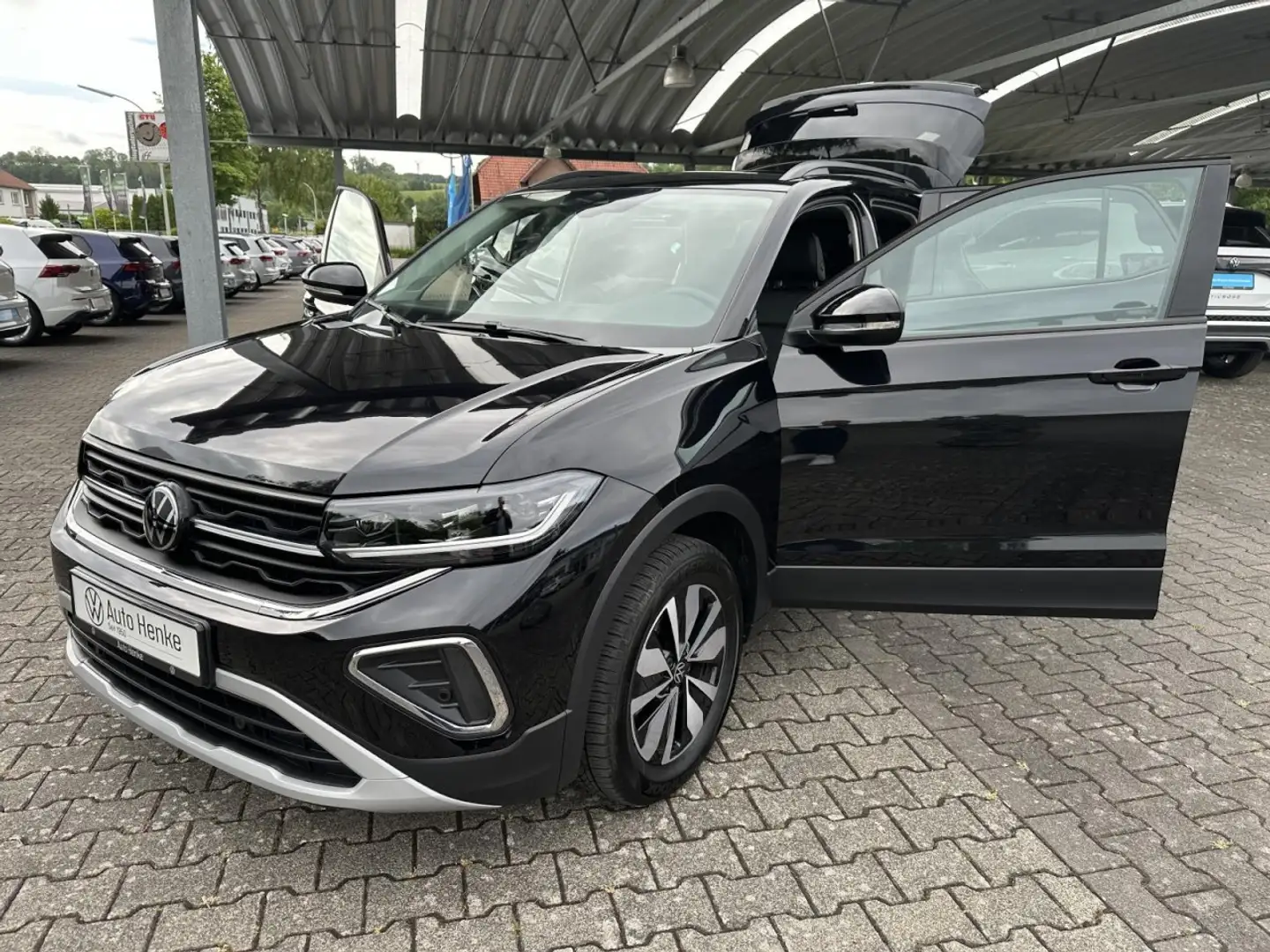 Volkswagen T-Cross 1.0 l TSI OPF DSG GOAL + LED-MATRIX + KLIMA Klima Schwarz - 2