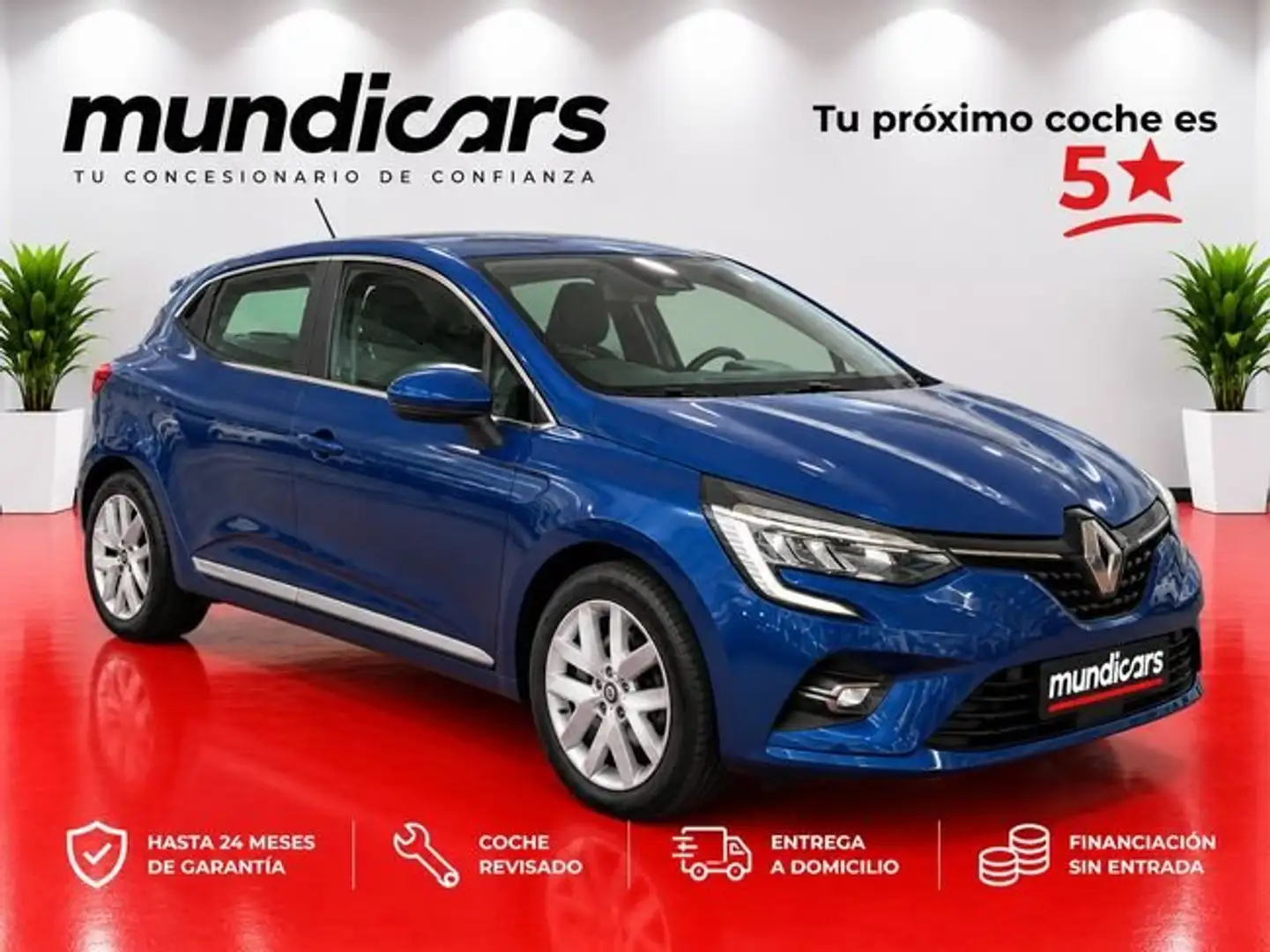 Renault Clio E-TECH Híbrido Intens 103kW Azul - 1