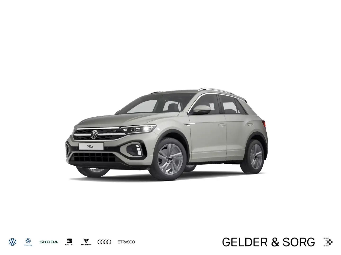 Volkswagen T-Roc R-Line 2.0 TDI 4x4*AHK*Matrix*RFK*Digital Grau - 1